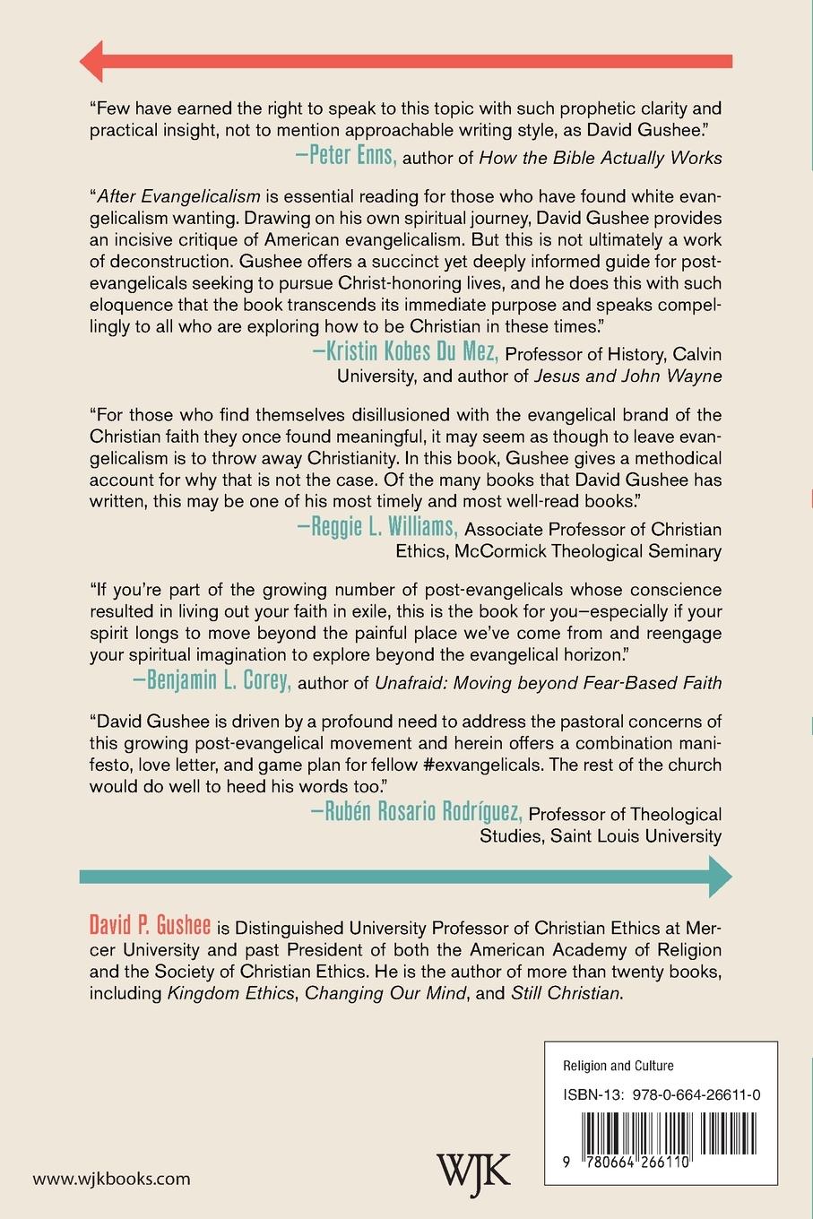 Rückseitencover After Evangelicalism