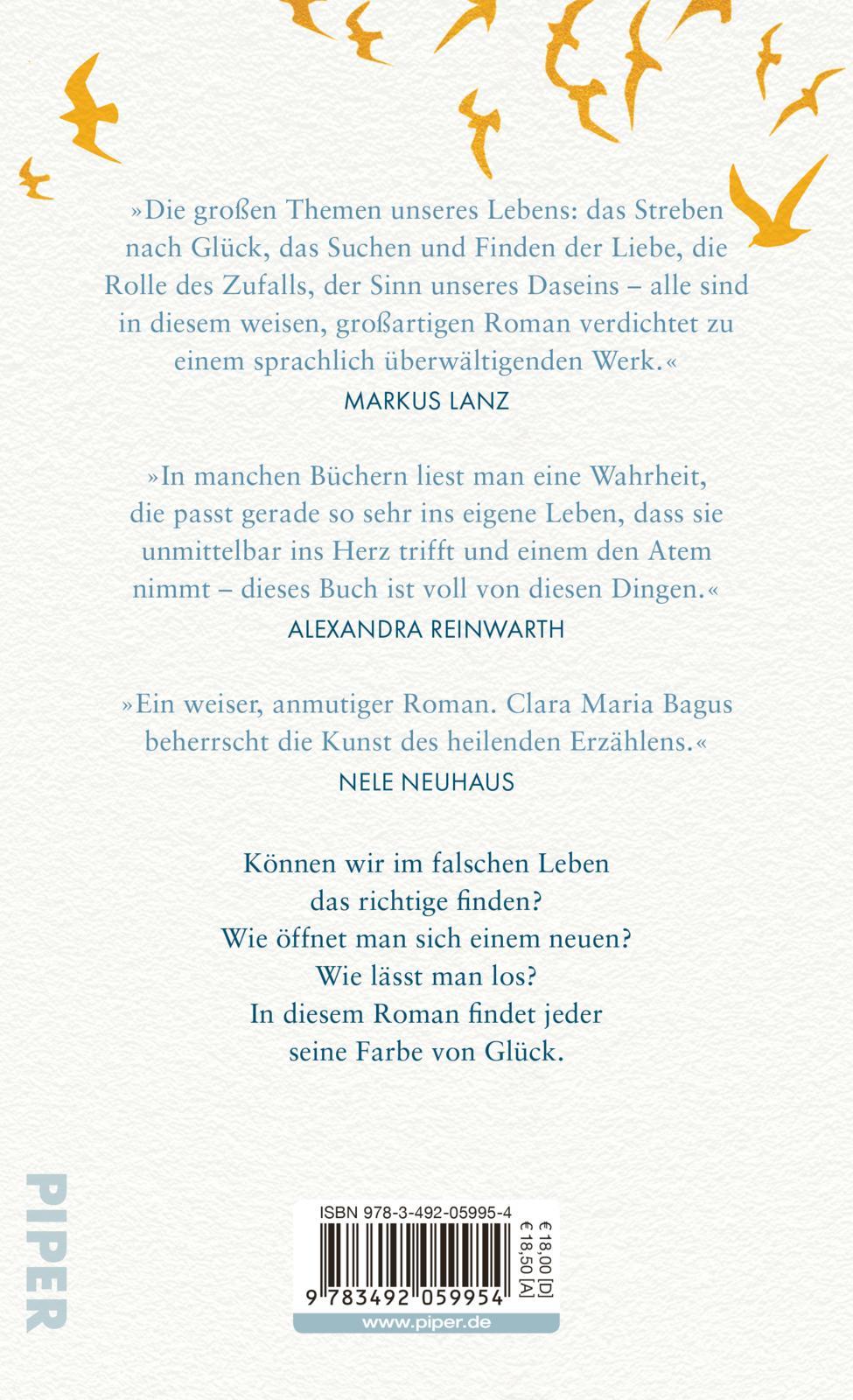 Rückseitencover Die Farbe von Glück