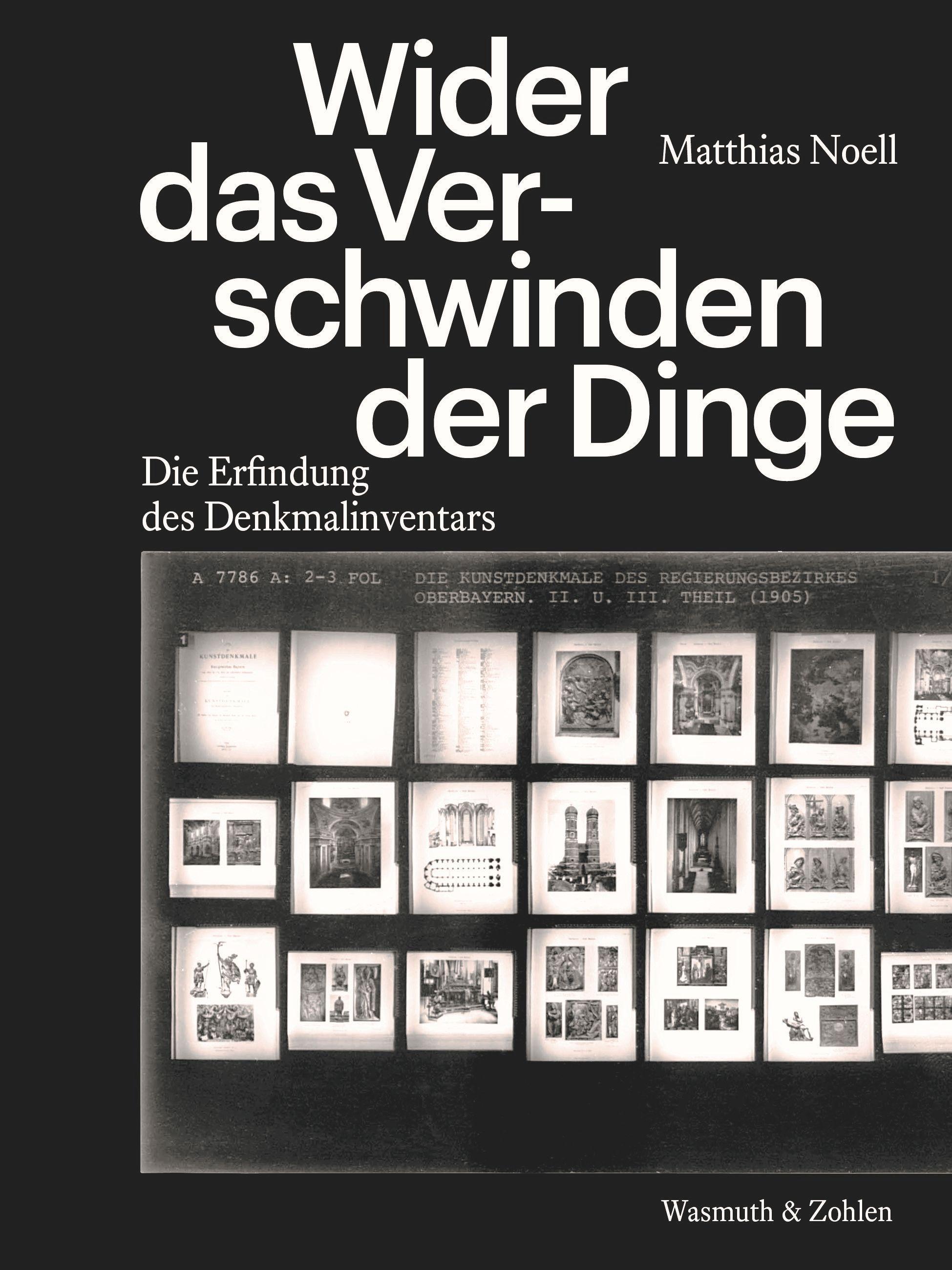 Vorderes Coverbild Wider das Verschwinden der Dinge