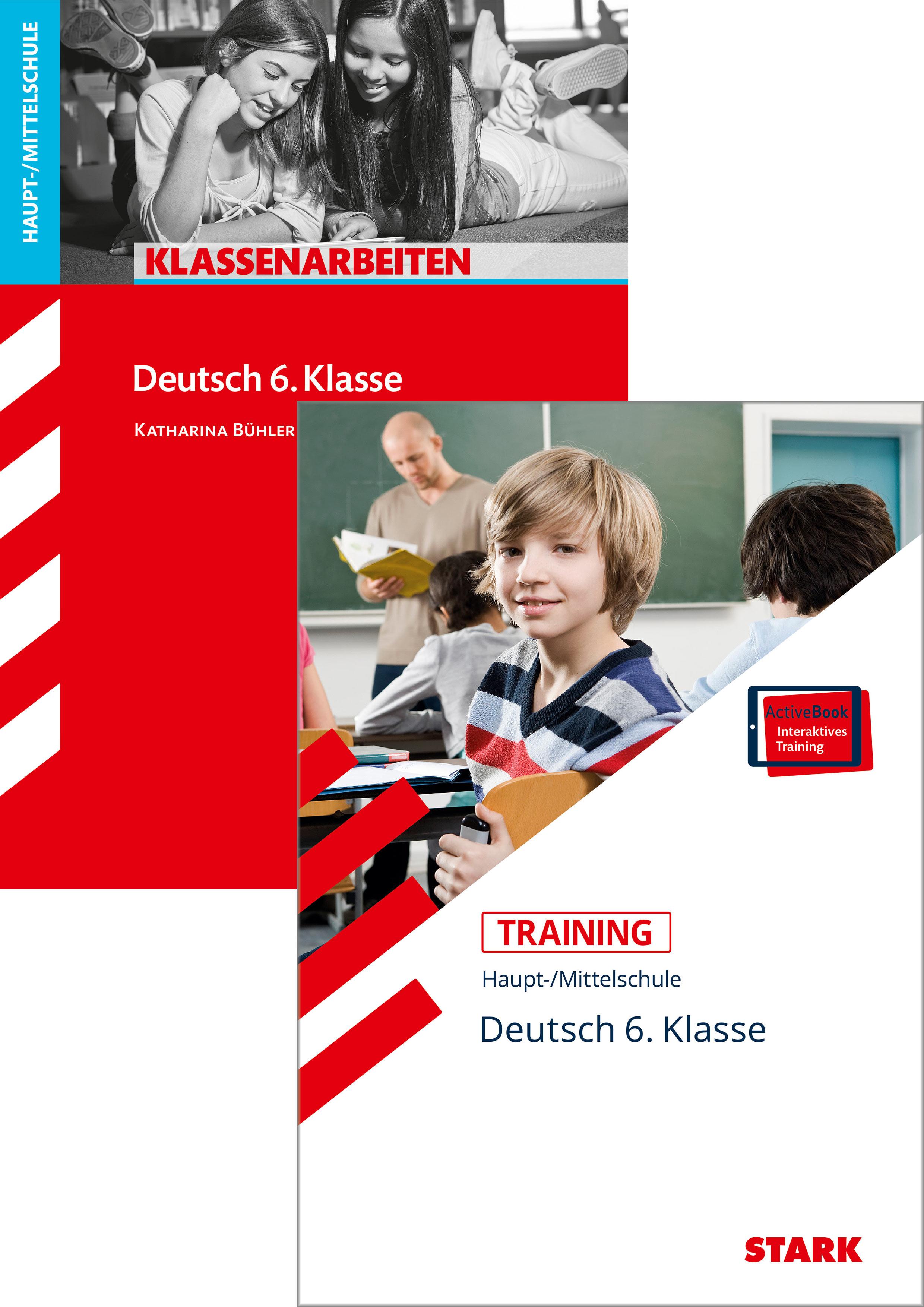 Vorderes Coverbild STARK Deutsch 6. Klasse Hauptschule - Klassenarbeiten + Training