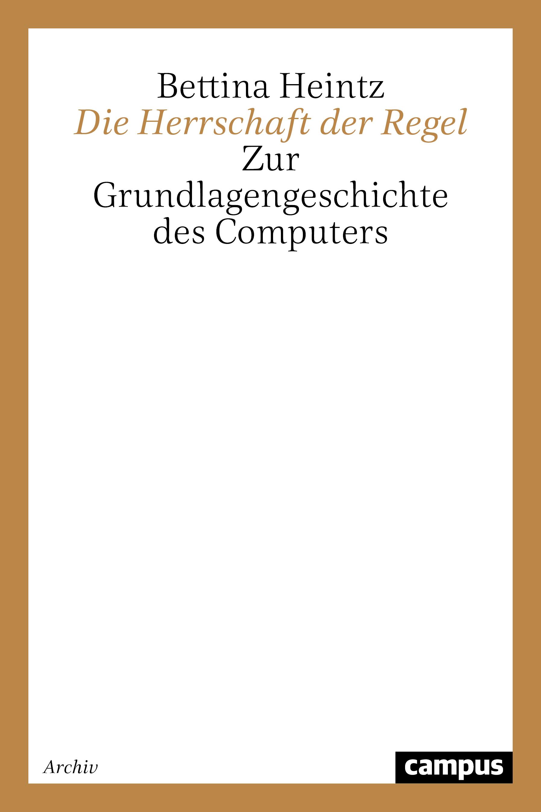 Vorderes Coverbild Die Herrschaft der Regel
