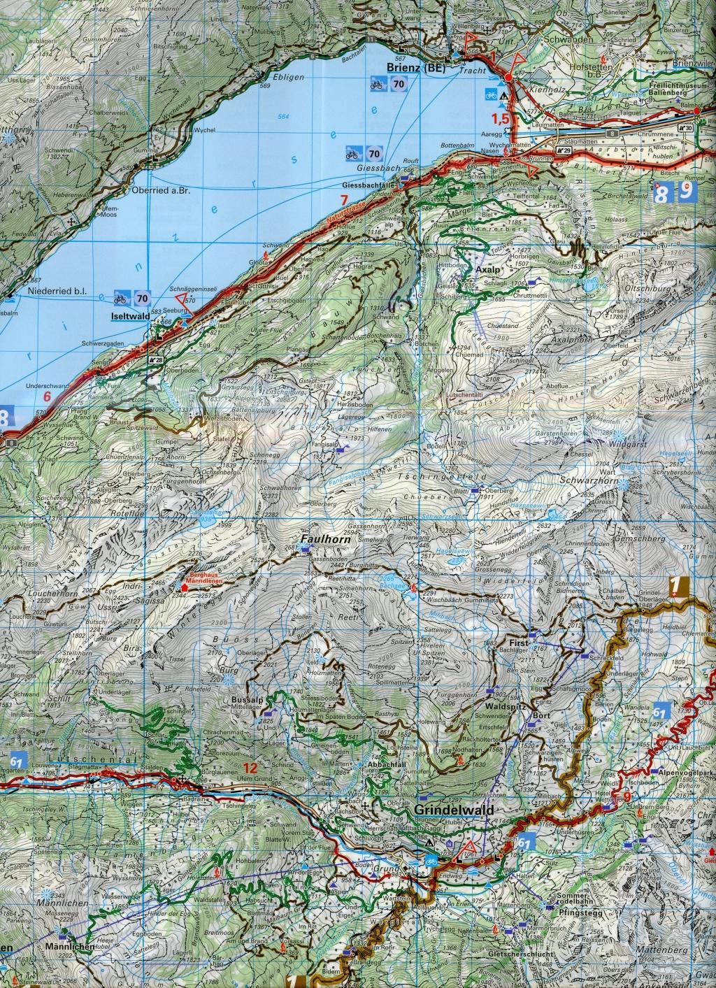 Beispielinhalt (Bild) Radwanderkarte Berner Oberland Ost - Goms  mit Ortsindex (22)