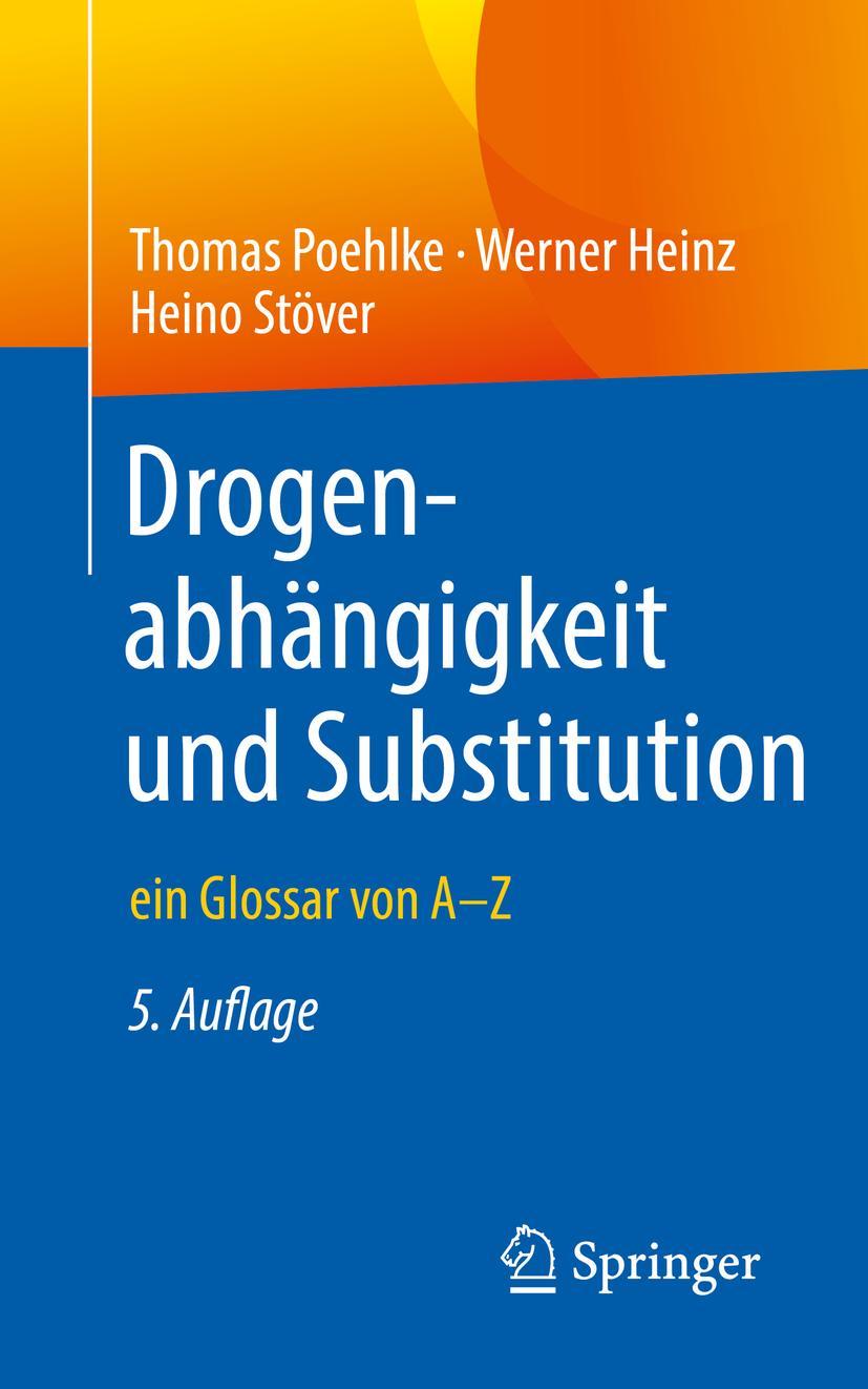 Vorderes Coverbild Drogenabhängigkeit und Substitution