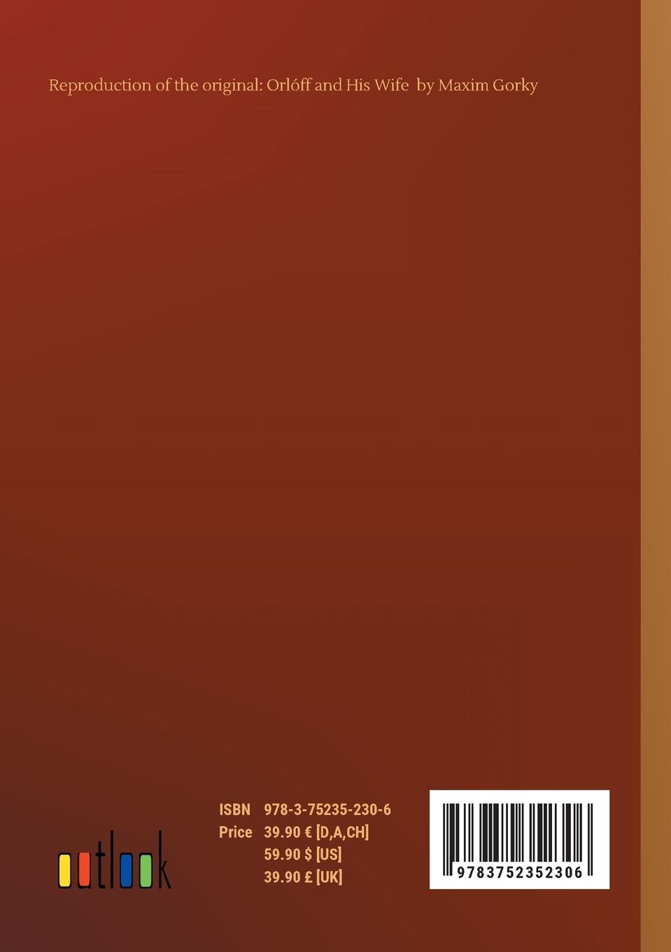 Rückseitencover Orlóff and His Wife