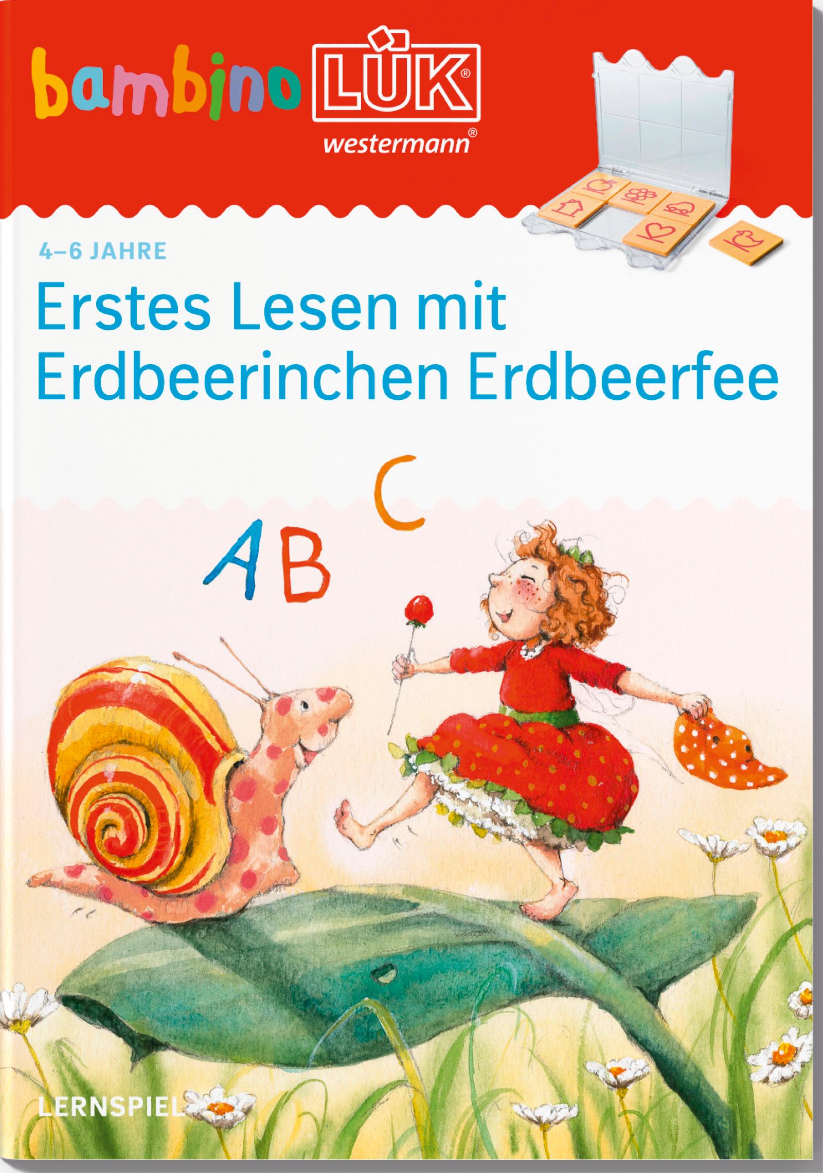 Vorderes Coverbild bambinoLÜK. 4/5/6 Jahre - Vorschule: Erdbeerinchen Erstes Lesen