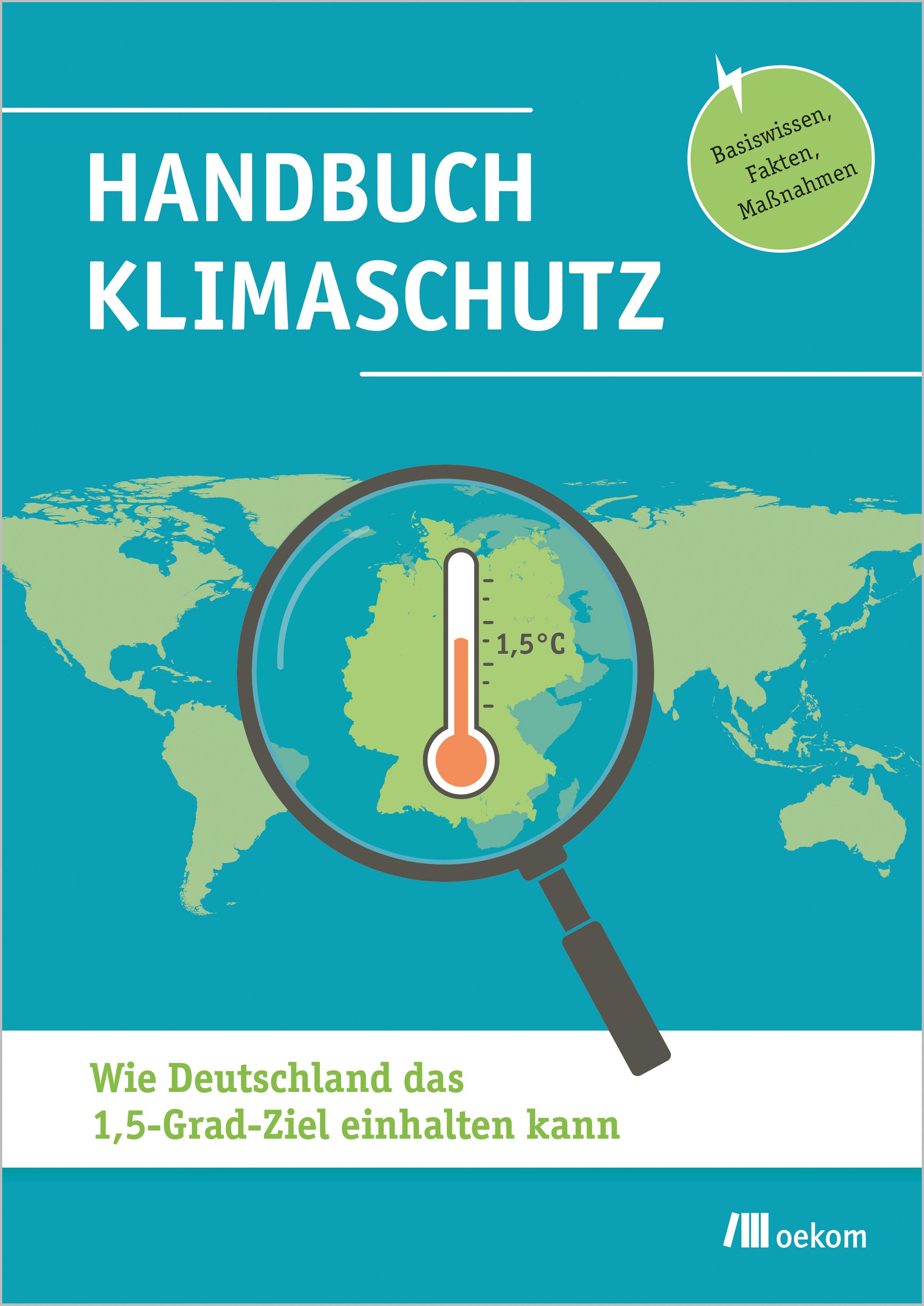 Vorderes Coverbild Handbuch Klimaschutz