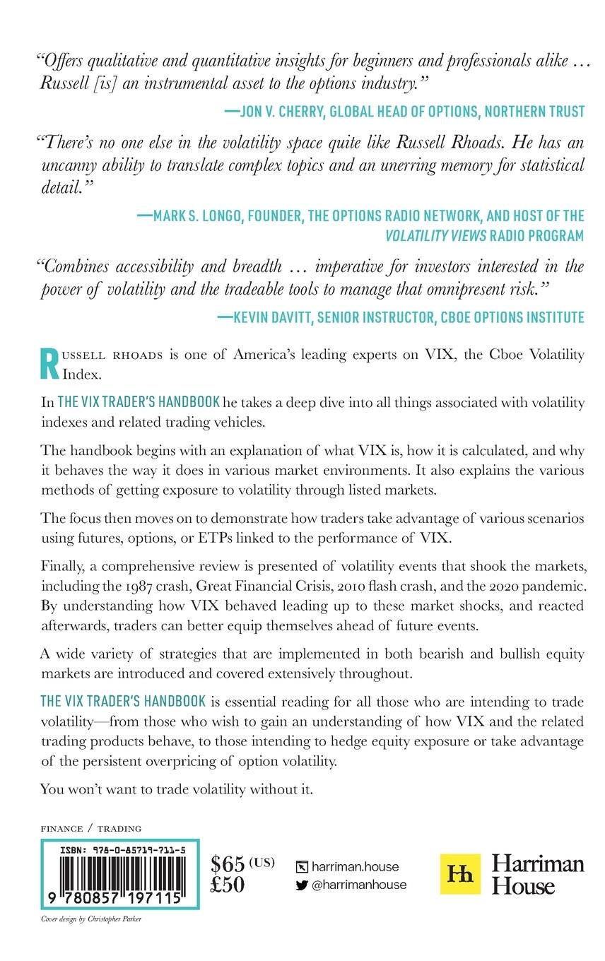 Rückseitencover The VIX Trader's Handbook