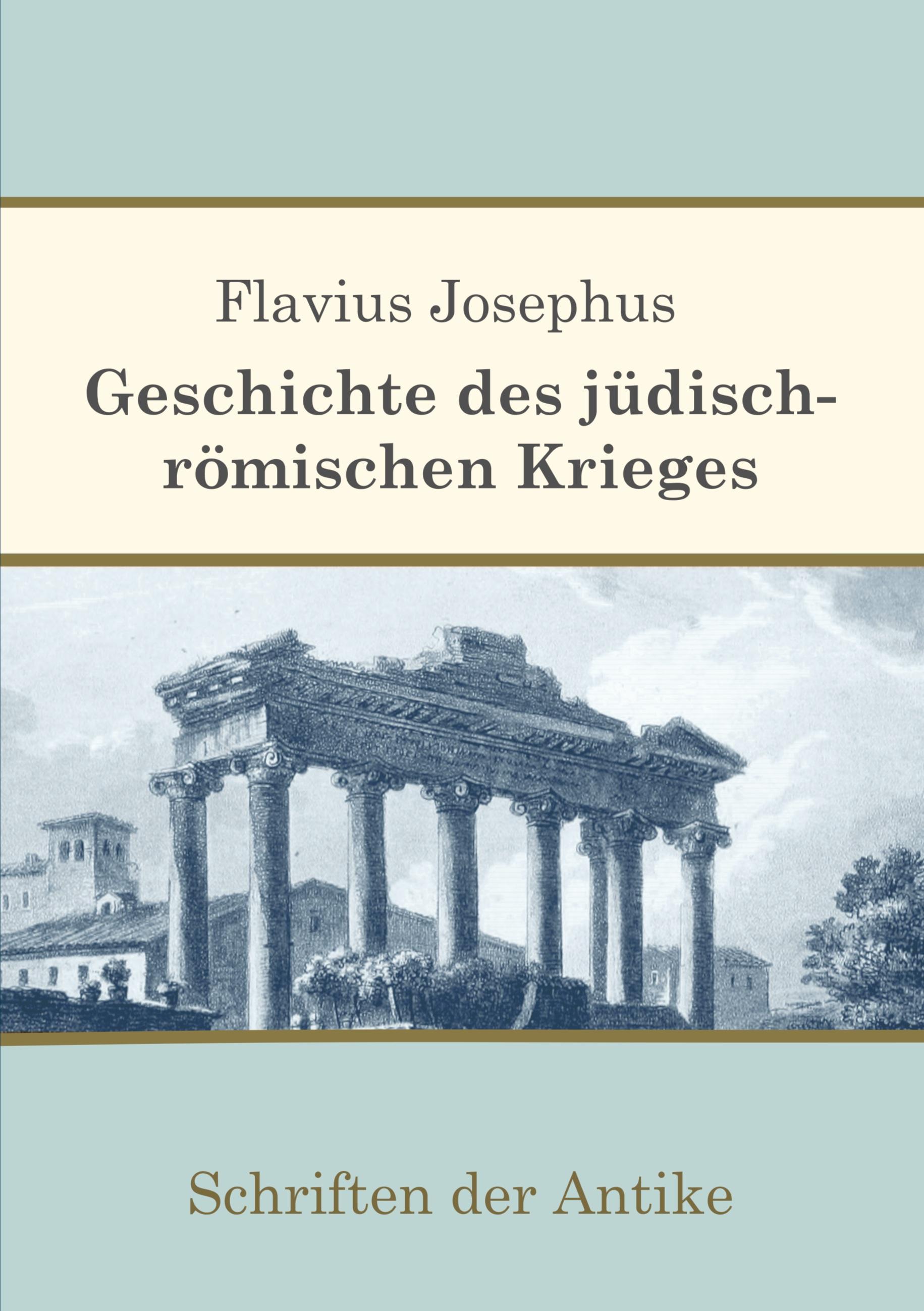 Vorderes Coverbild Geschichte des jüdisch-römischen Krieges