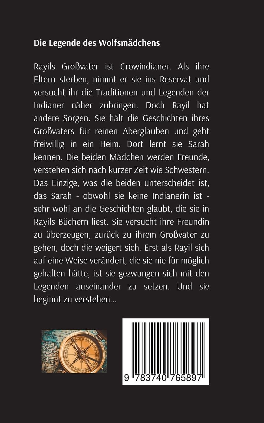 Rückseitencover Die Legende des Wolfsmädchens