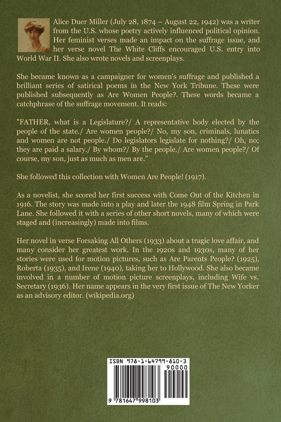 Rückseitencover Ladies Must Live