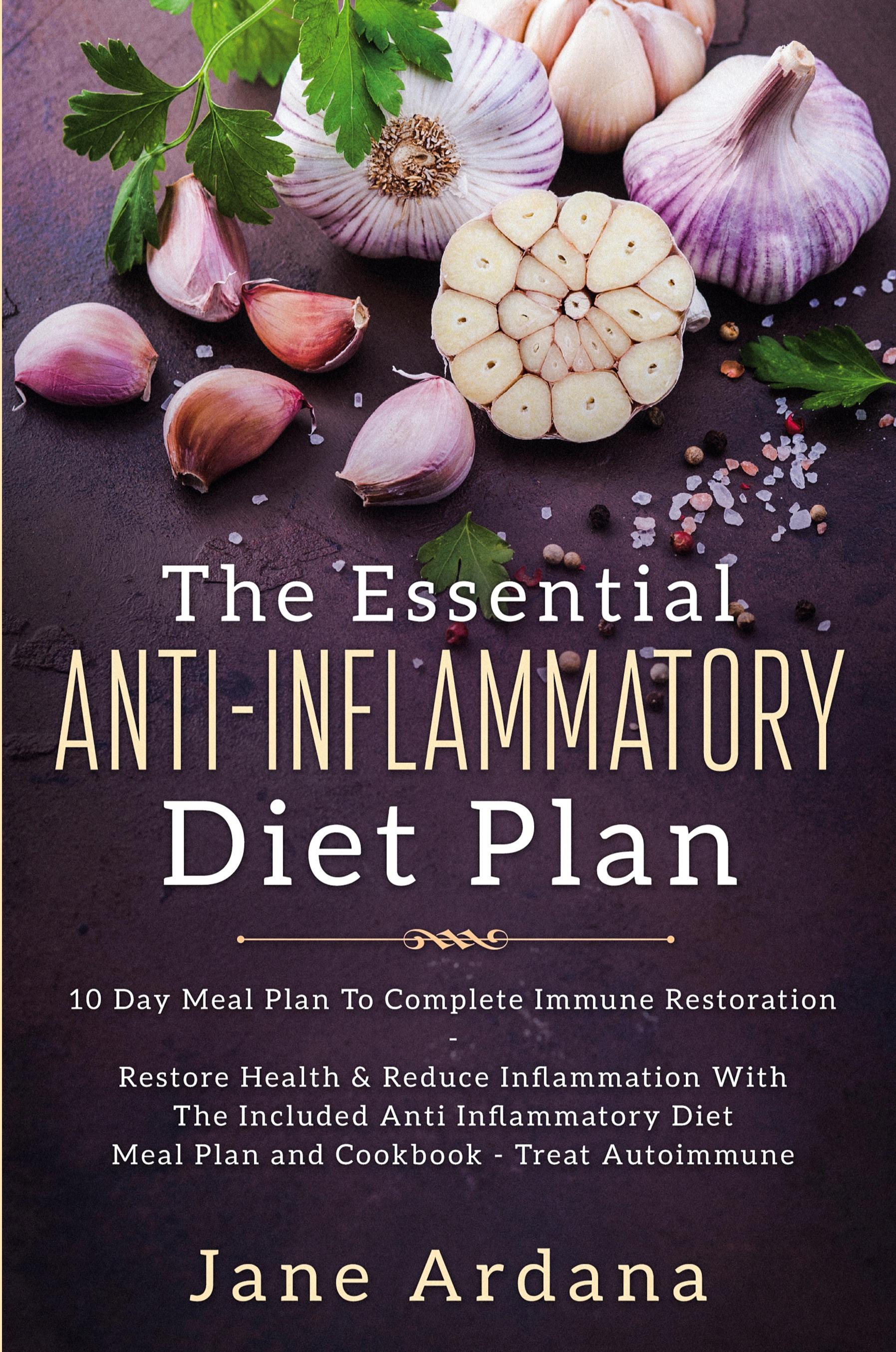 Vorderes Coverbild Anti Inflammatory Diet For Beginners - The Essential Anti-Inflammatory Diet Plan