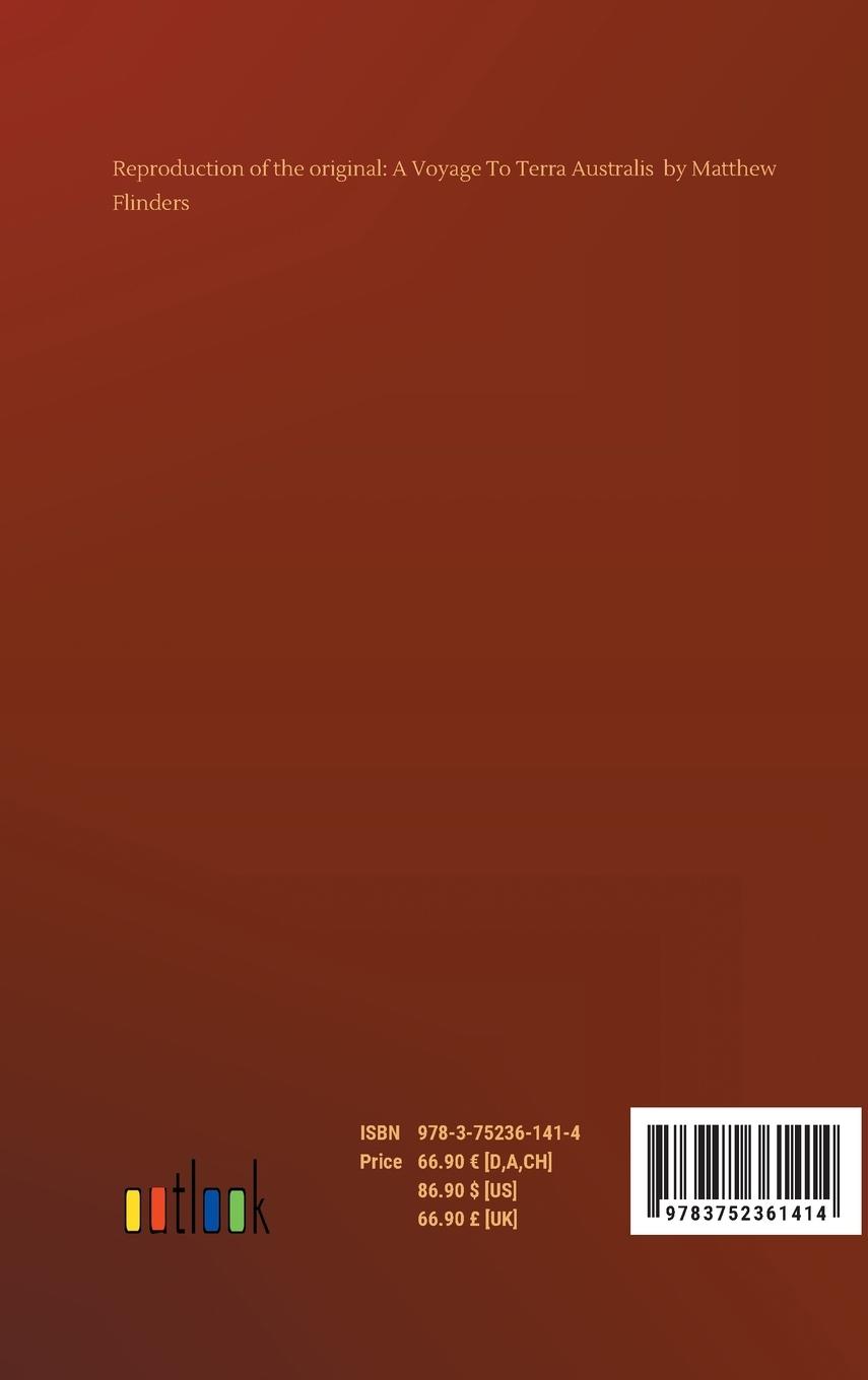 Rückseitencover A Voyage To Terra Australis