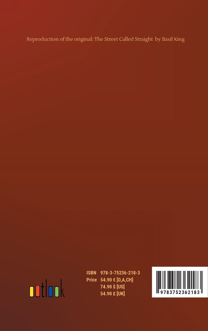 Rückseitencover The Street Called Straight