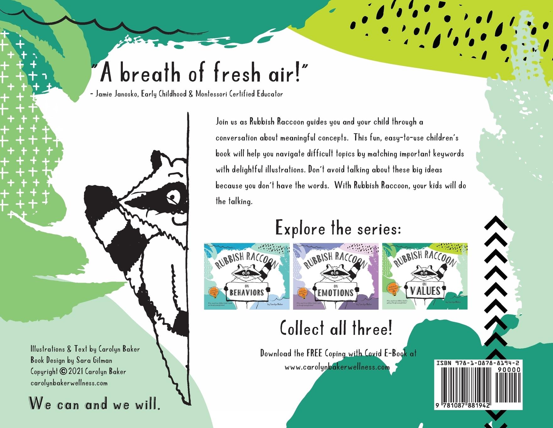 Rückseitencover Rubbish Raccoon