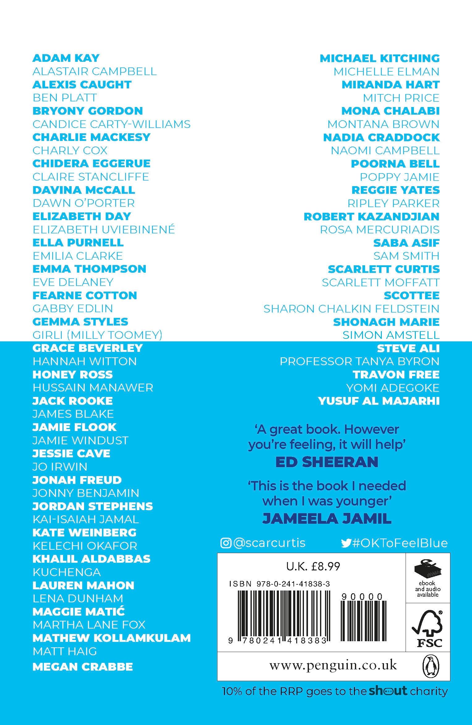 Rückseitencover It's Not OK to Feel Blue (and other lies)