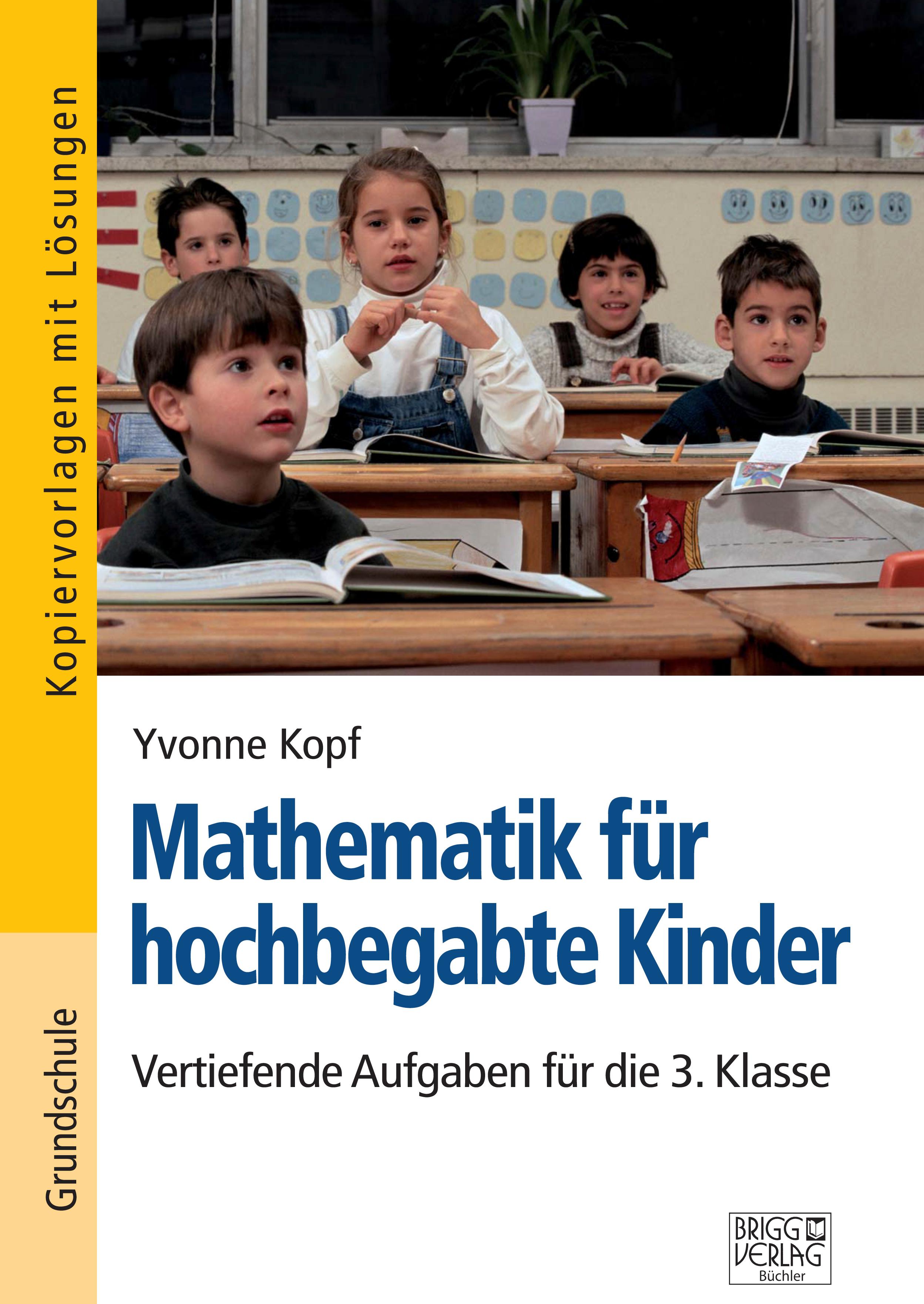 Vorderes Coverbild Mathematik für hochbegabte Kinder - 3. Klasse