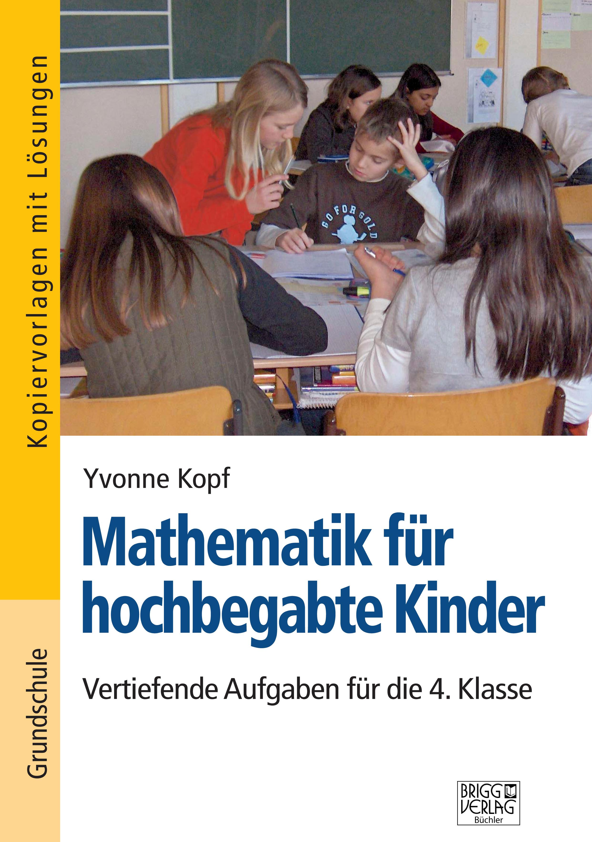 Vorderes Coverbild Mathematik für hochbegabte Kinder - 4. Klasse