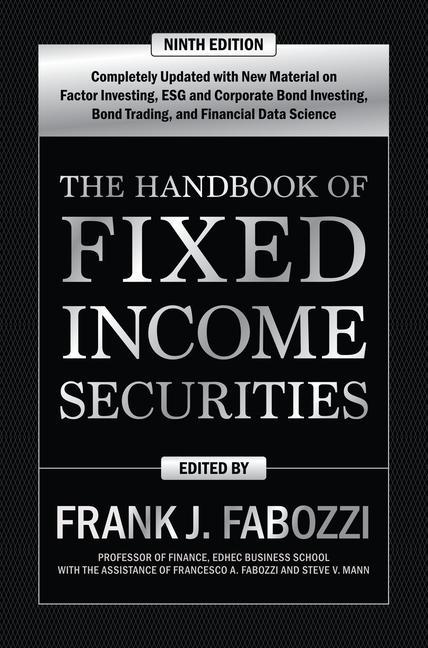 Vorderes Coverbild The Handbook of Fixed Income Securities, Ninth Edition