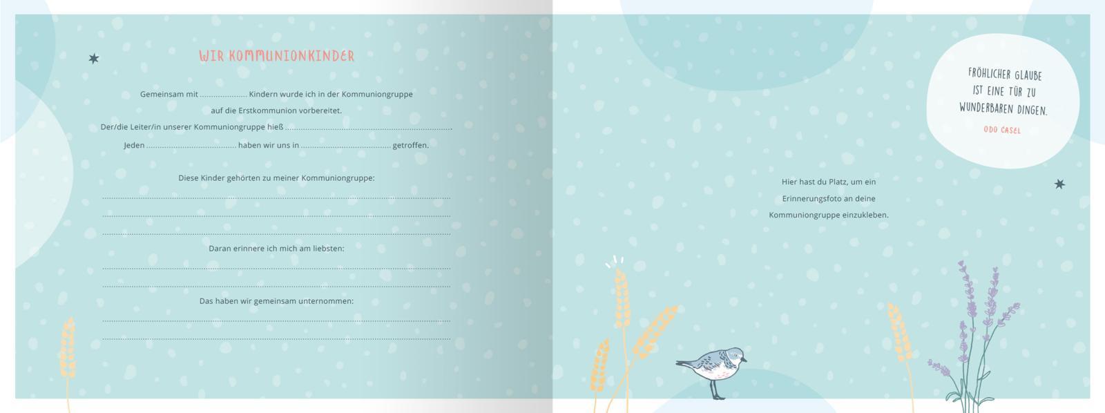 Beispielinhalt (Bild) Meine Kommunion