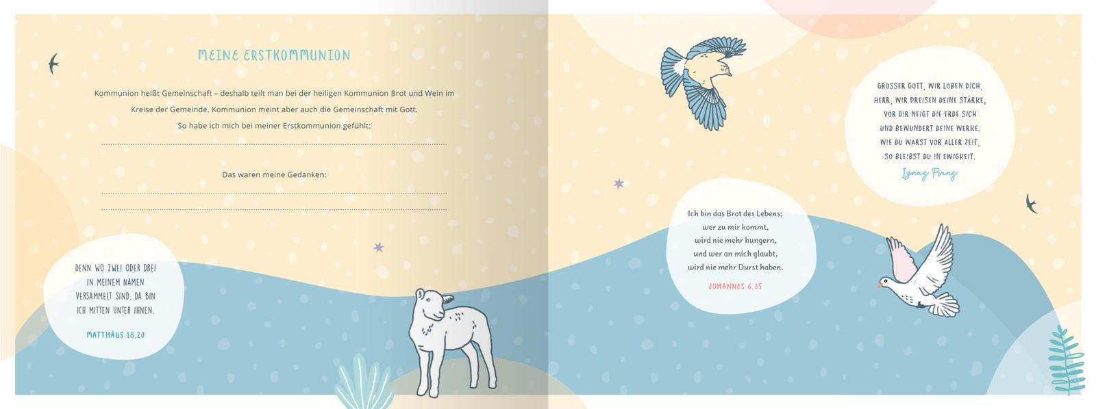 Beispielinhalt (Bild) Meine Kommunion