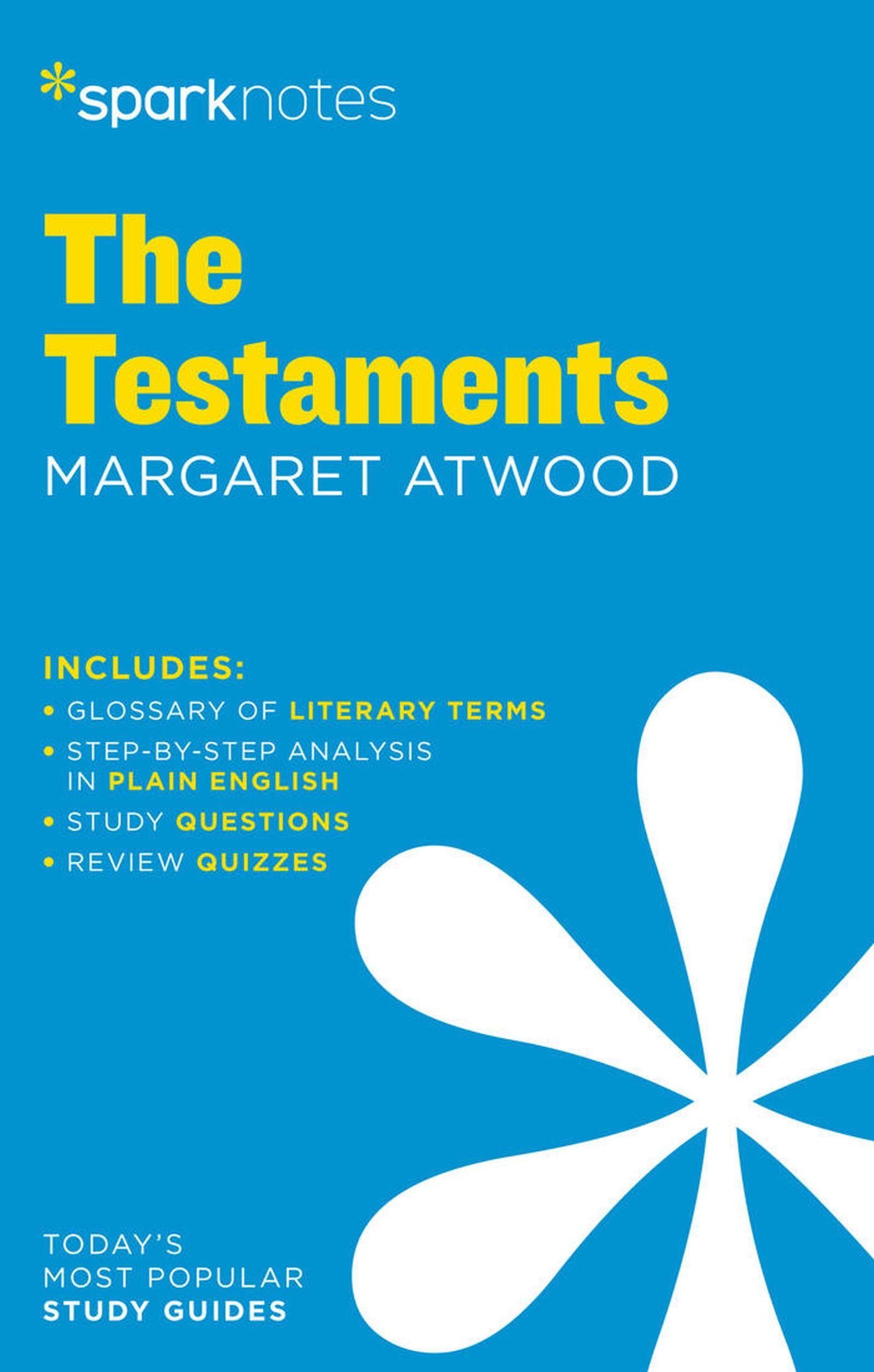 Vorderes Coverbild The Testaments Sparknotes Literature Guide