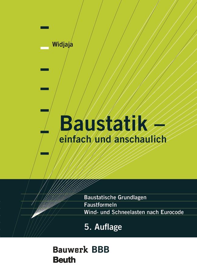 Vorderes Coverbild Baustatik - einfach und anschaulich