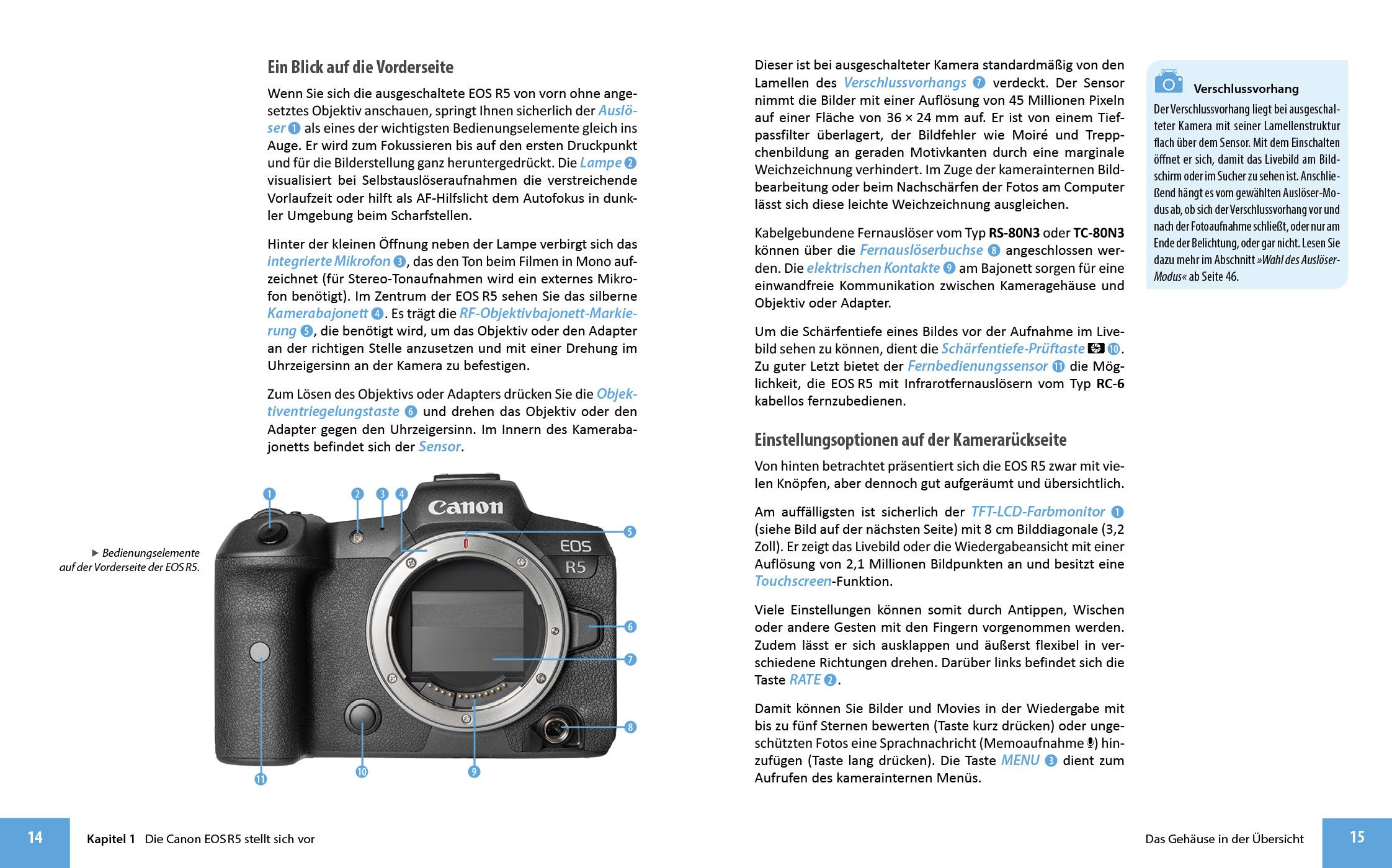 Beispielinhalt (Bild) Canon EOS R5