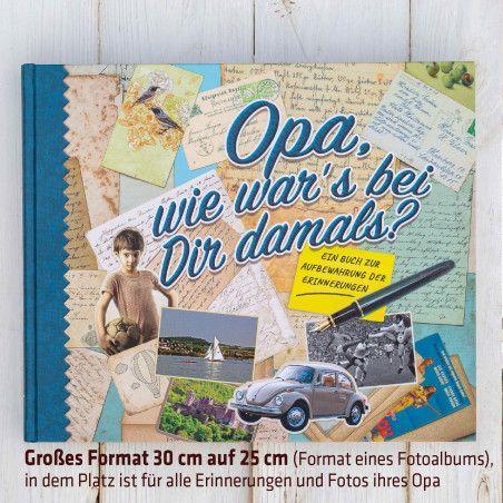 Beispielinhalt (Bild) Opa, wie war's bei dir damals?