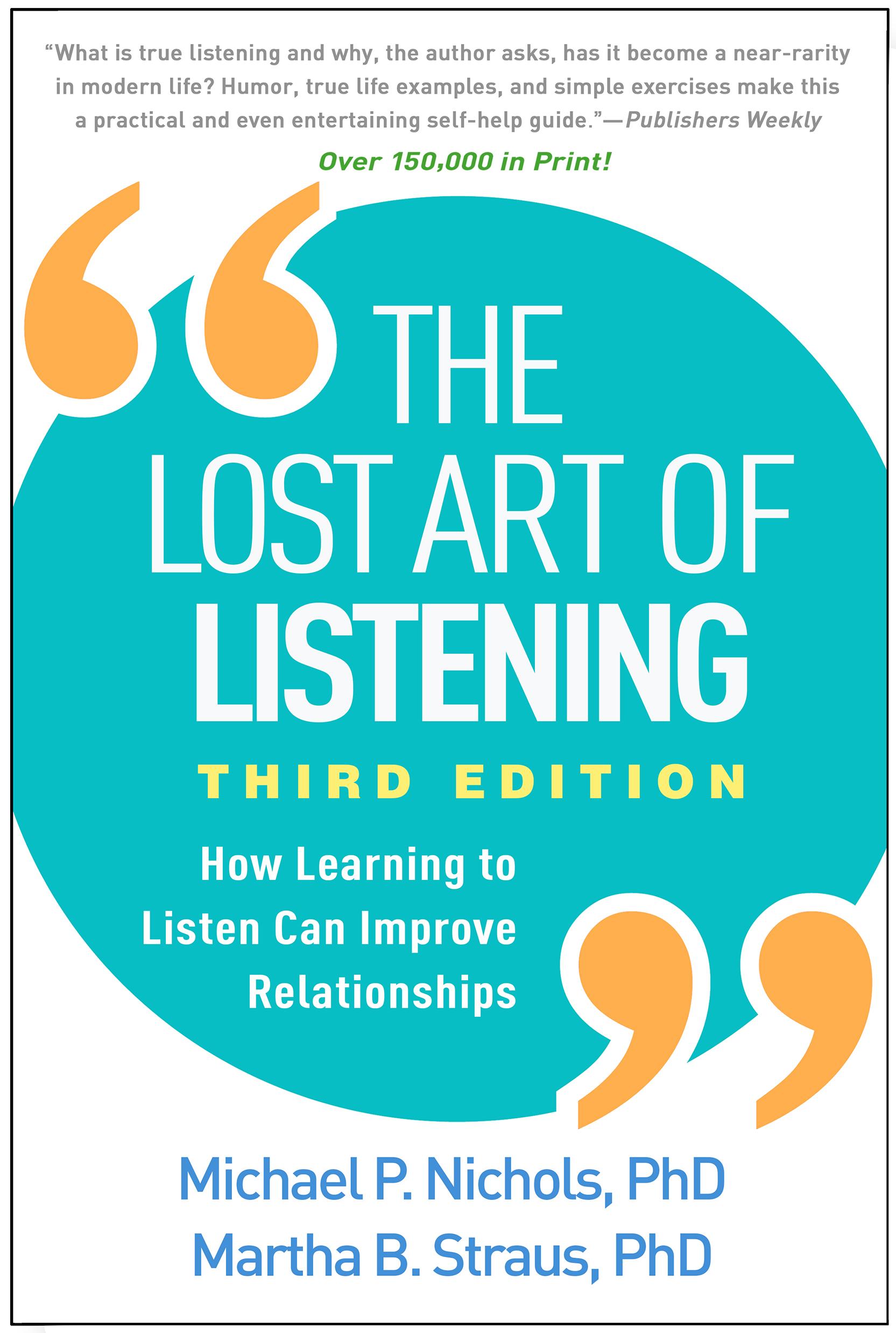 Vorderes Coverbild The Lost Art of Listening