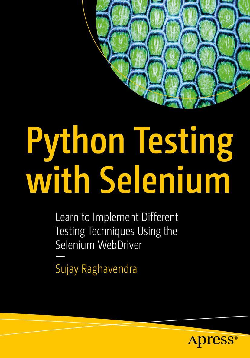 Vorderes Coverbild Python Testing with Selenium