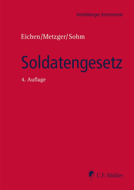 Vorderes Coverbild Soldatengesetz