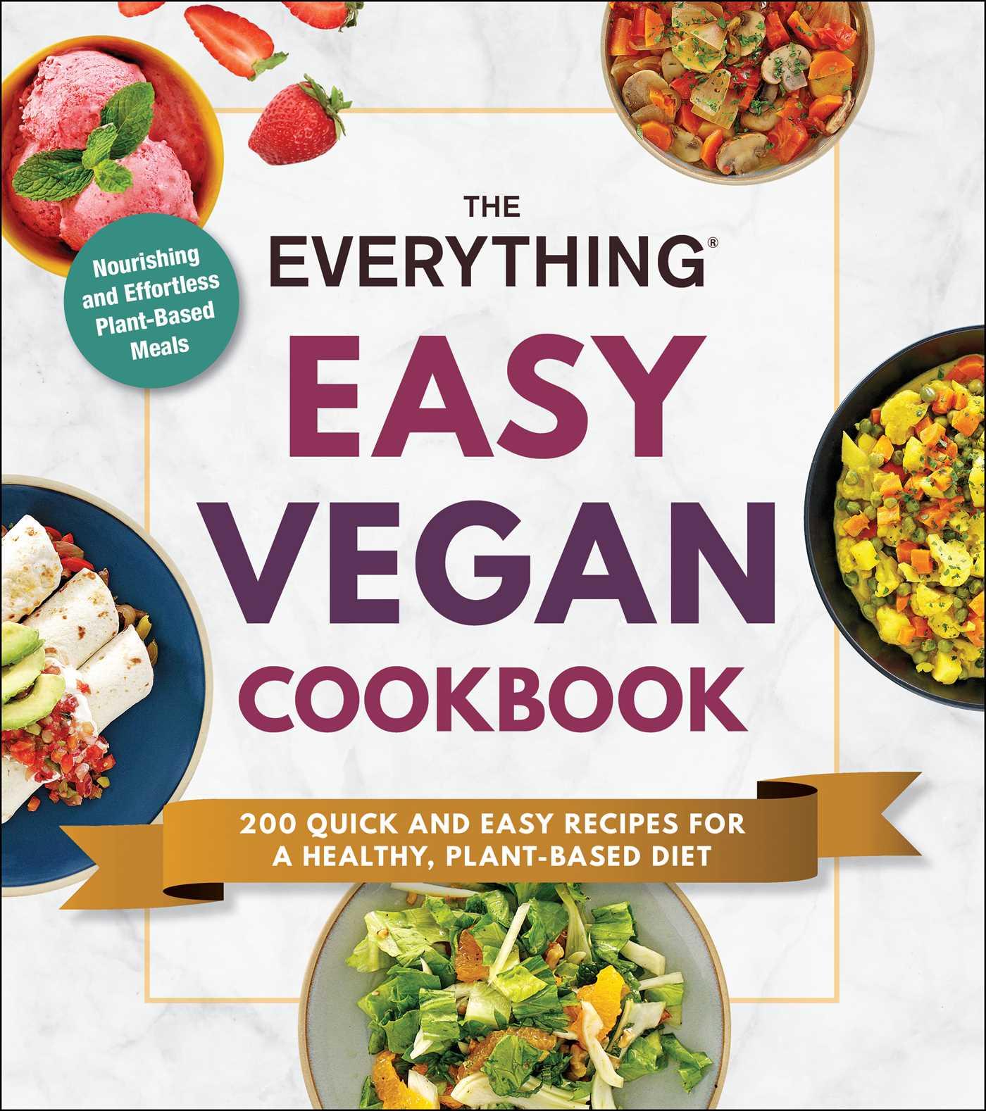 Vorderes Coverbild The Everything Easy Vegan Cookbook