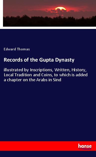 Vorderes Coverbild Records of the Gupta Dynasty