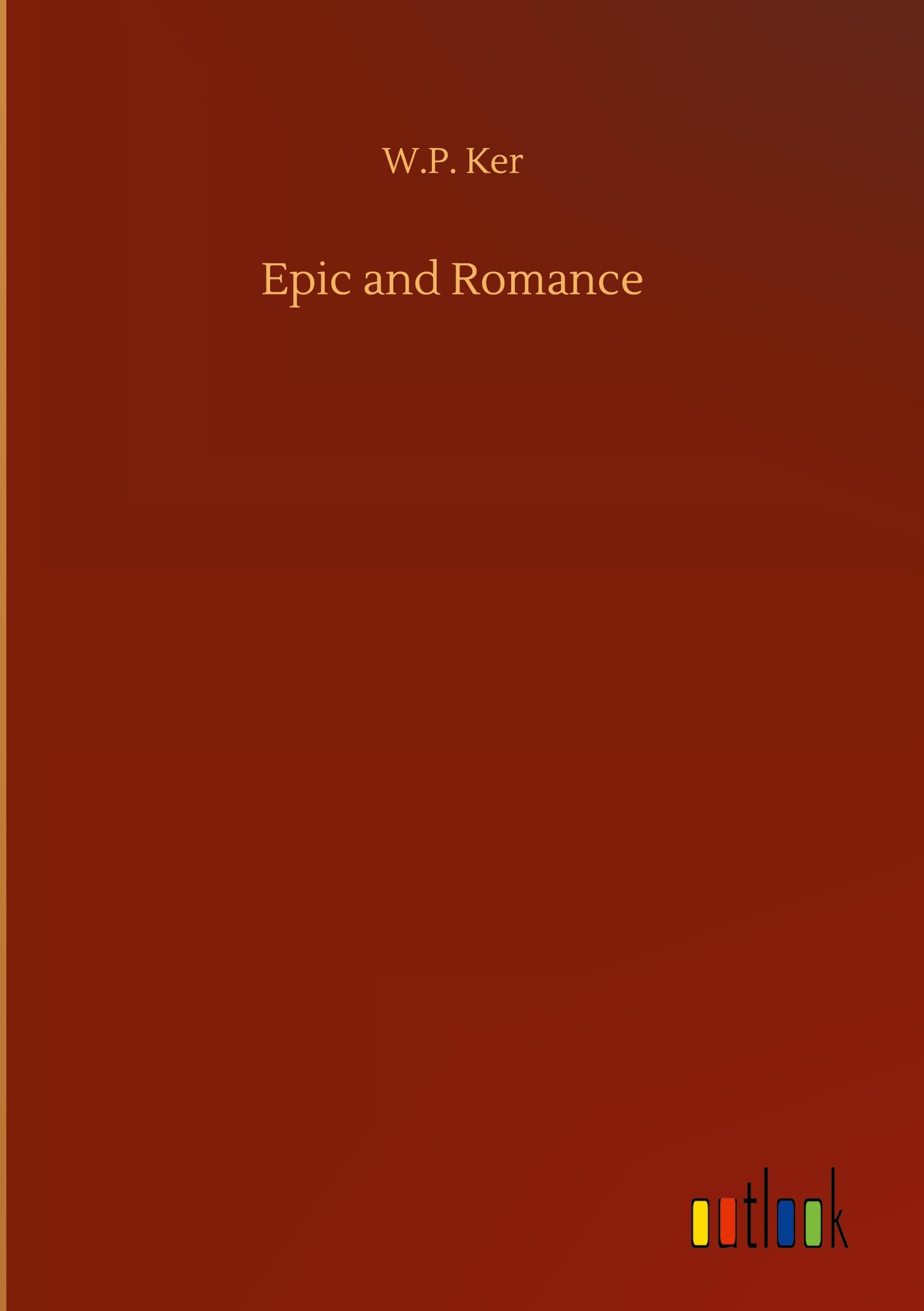 Vorderes Coverbild Epic and Romance