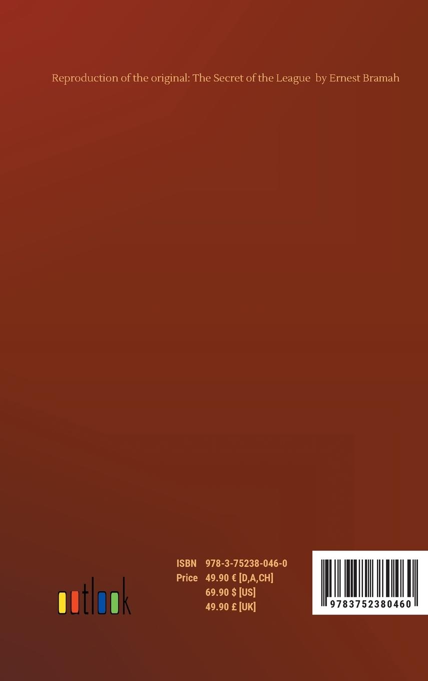 Rückseitencover The Secret of the League