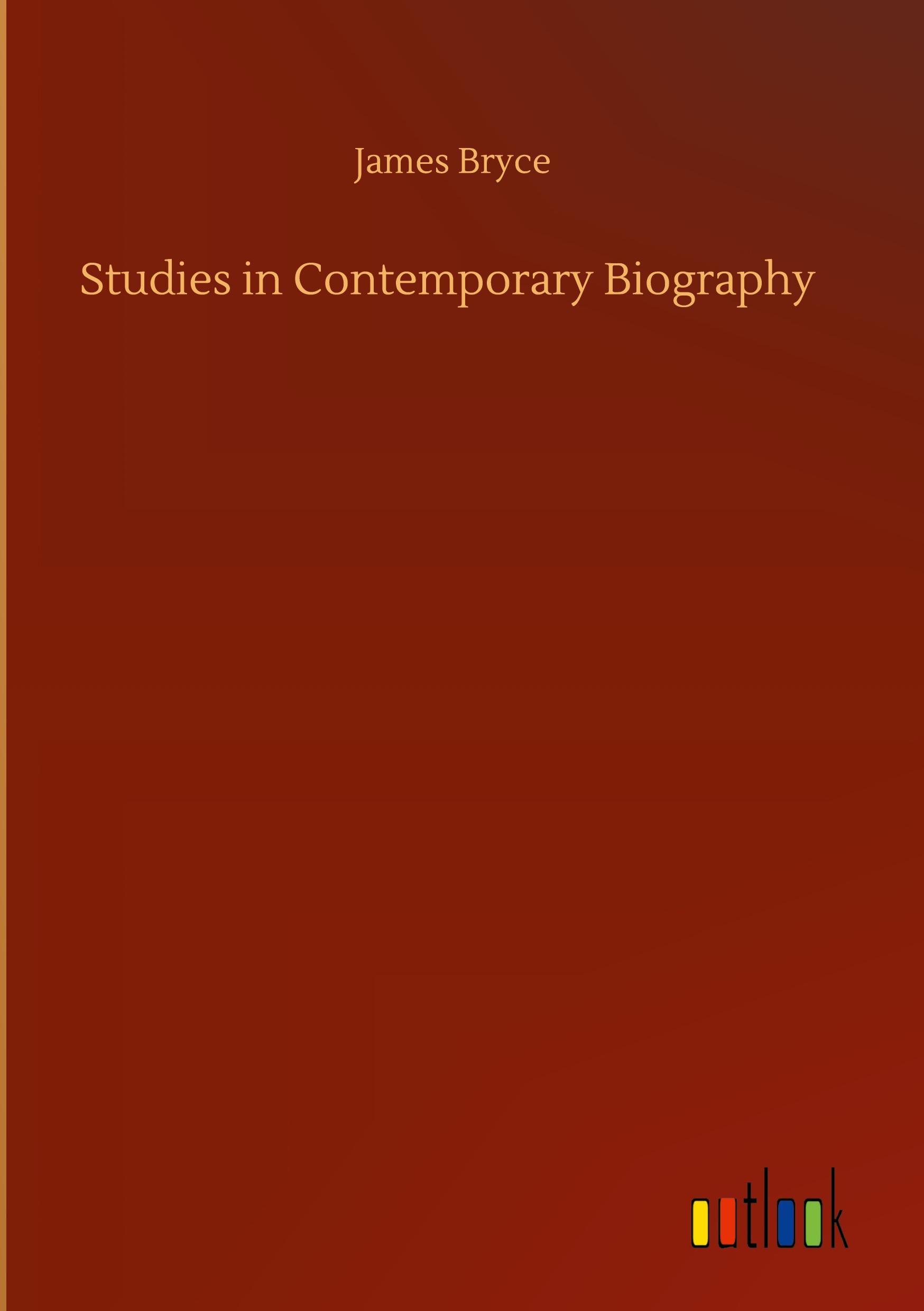 Vorderes Coverbild Studies in Contemporary Biography