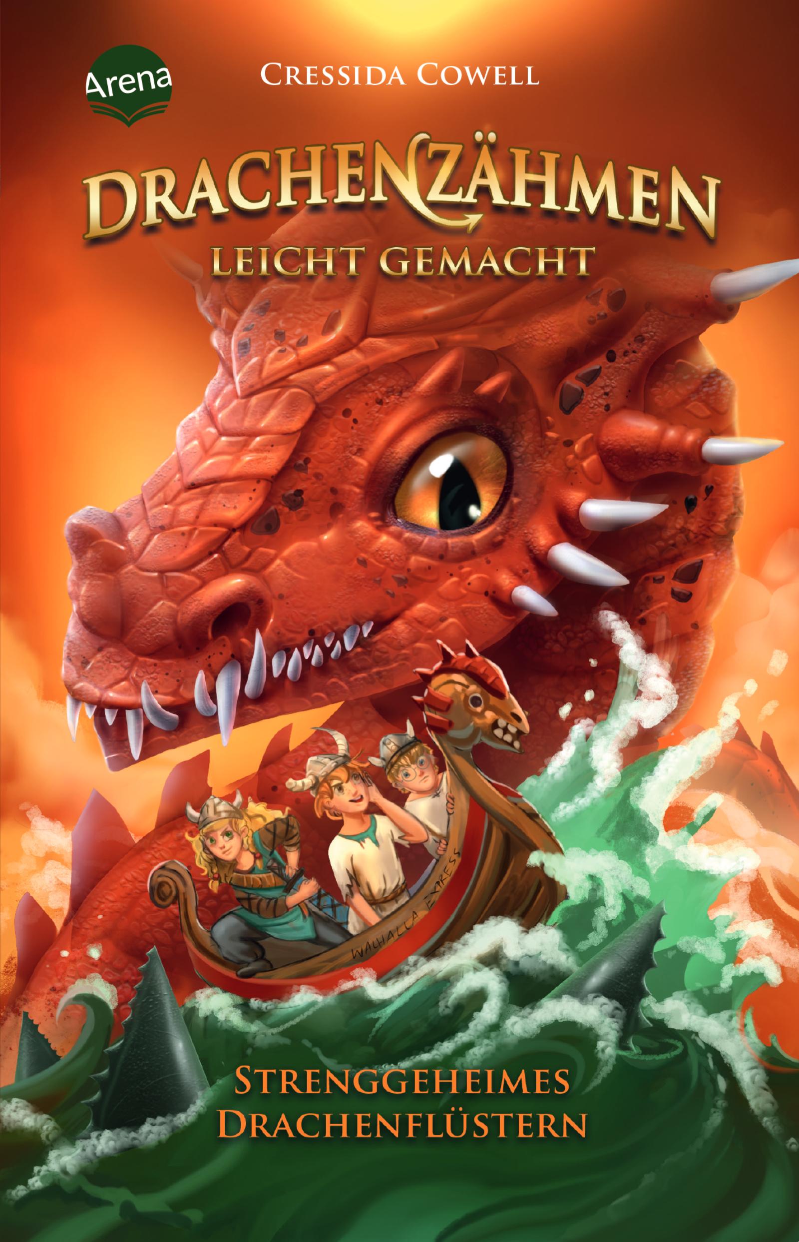 Vorderes Coverbild Drachenzähmen leicht gemacht (3). Strenggeheimes Drachenflüstern
