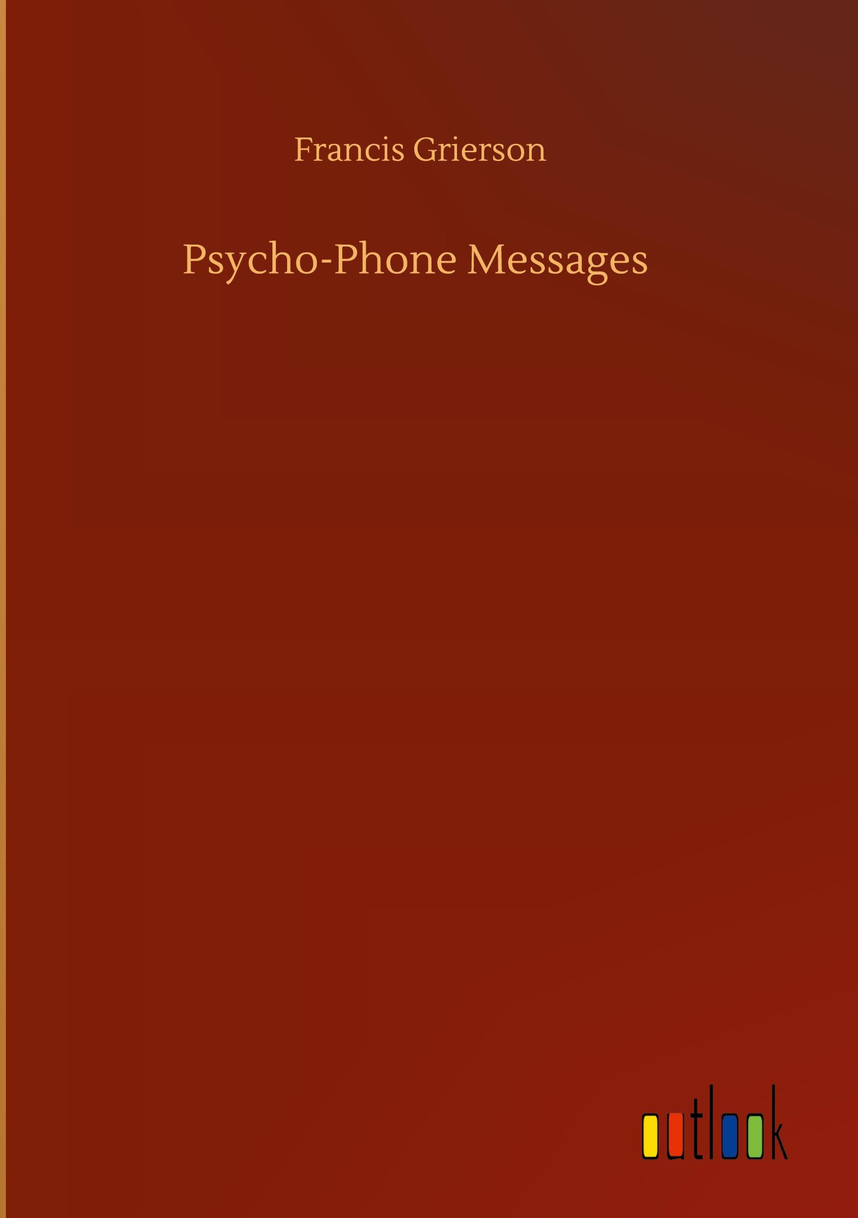 Vorderes Coverbild Psycho-Phone Messages
