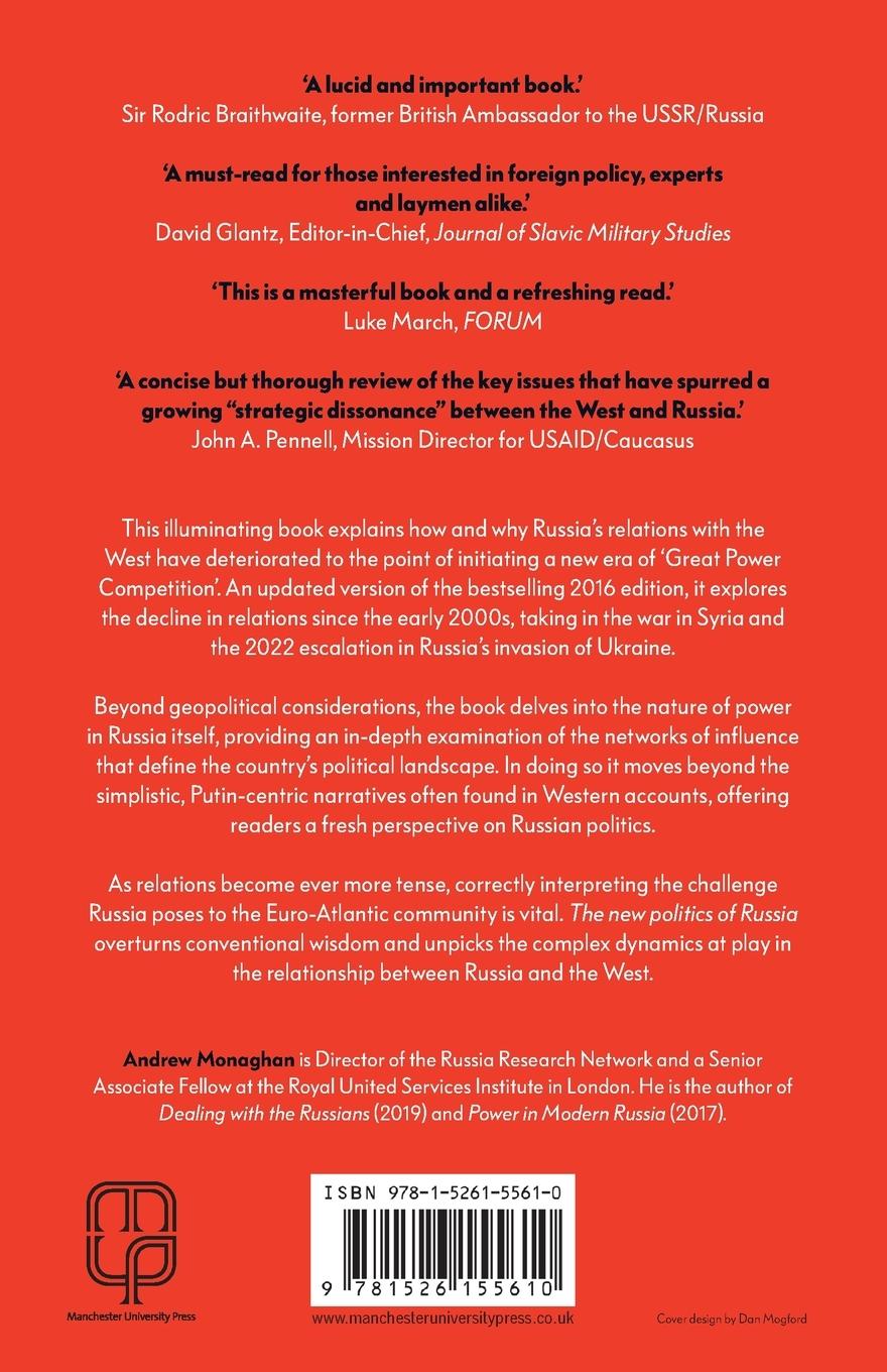 Rückseitencover The new politics of Russia