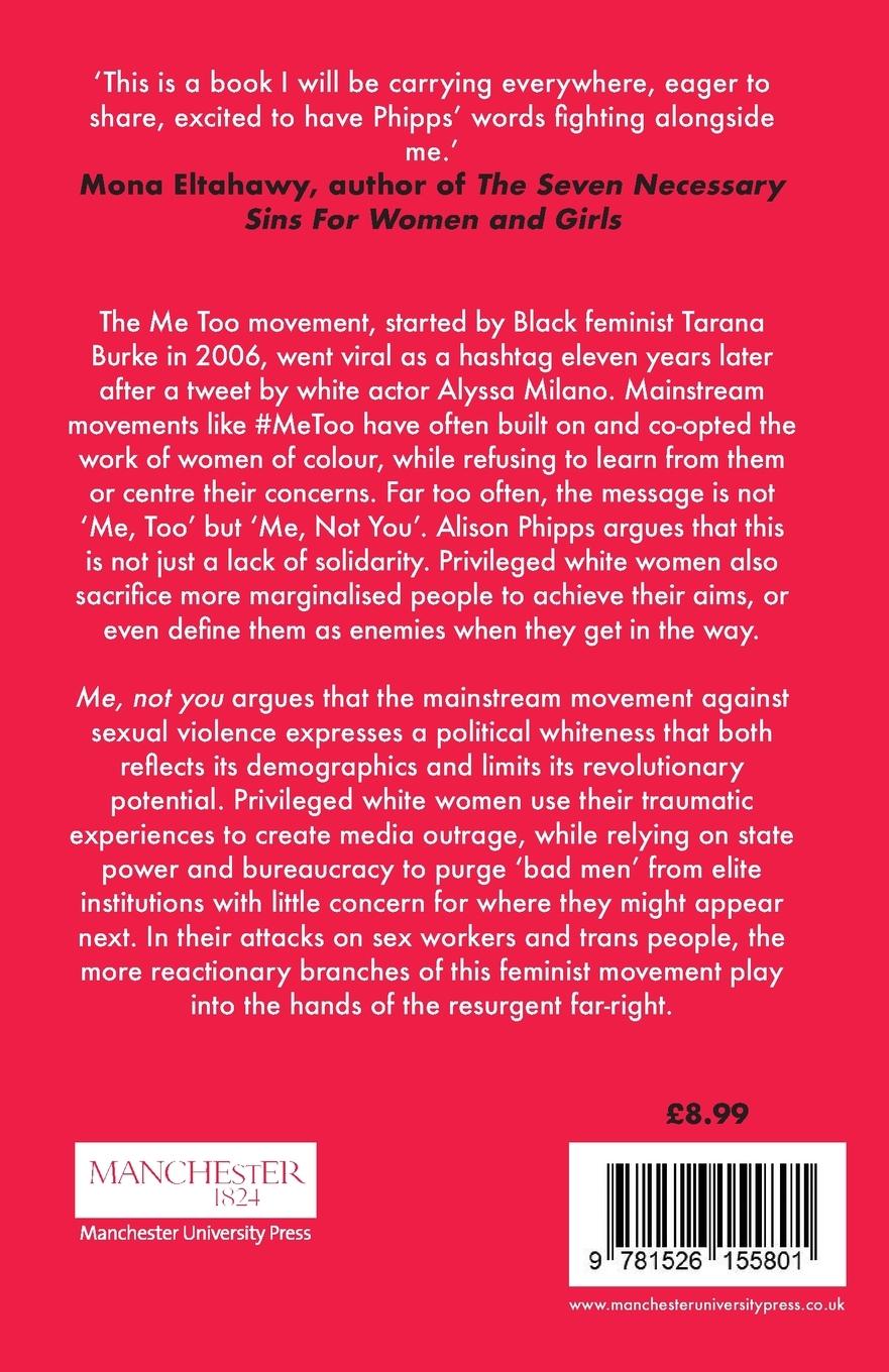 Rückseitencover Me, not you