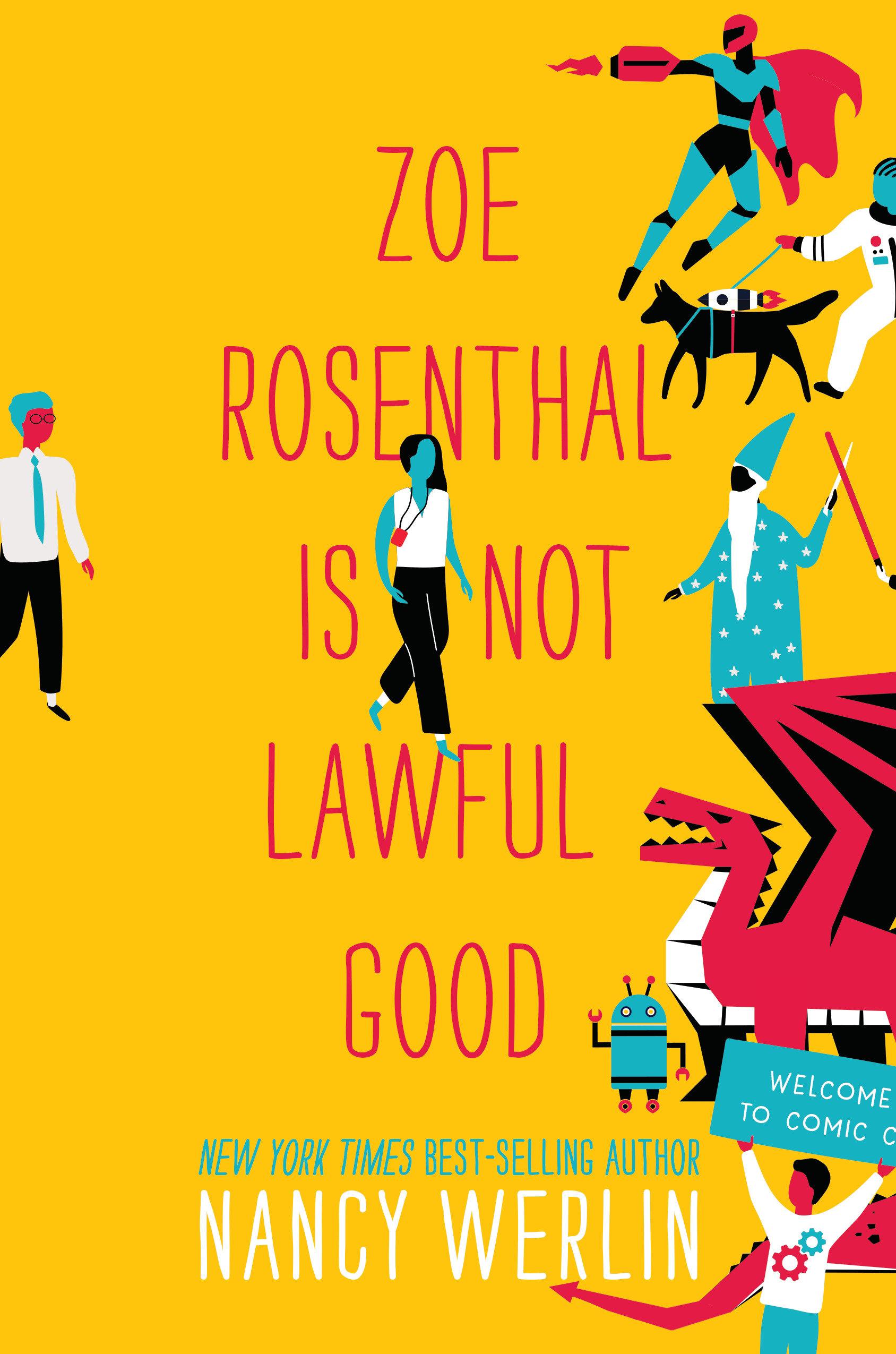Vorderes Coverbild Zoe Rosenthal Is Not Lawful Good