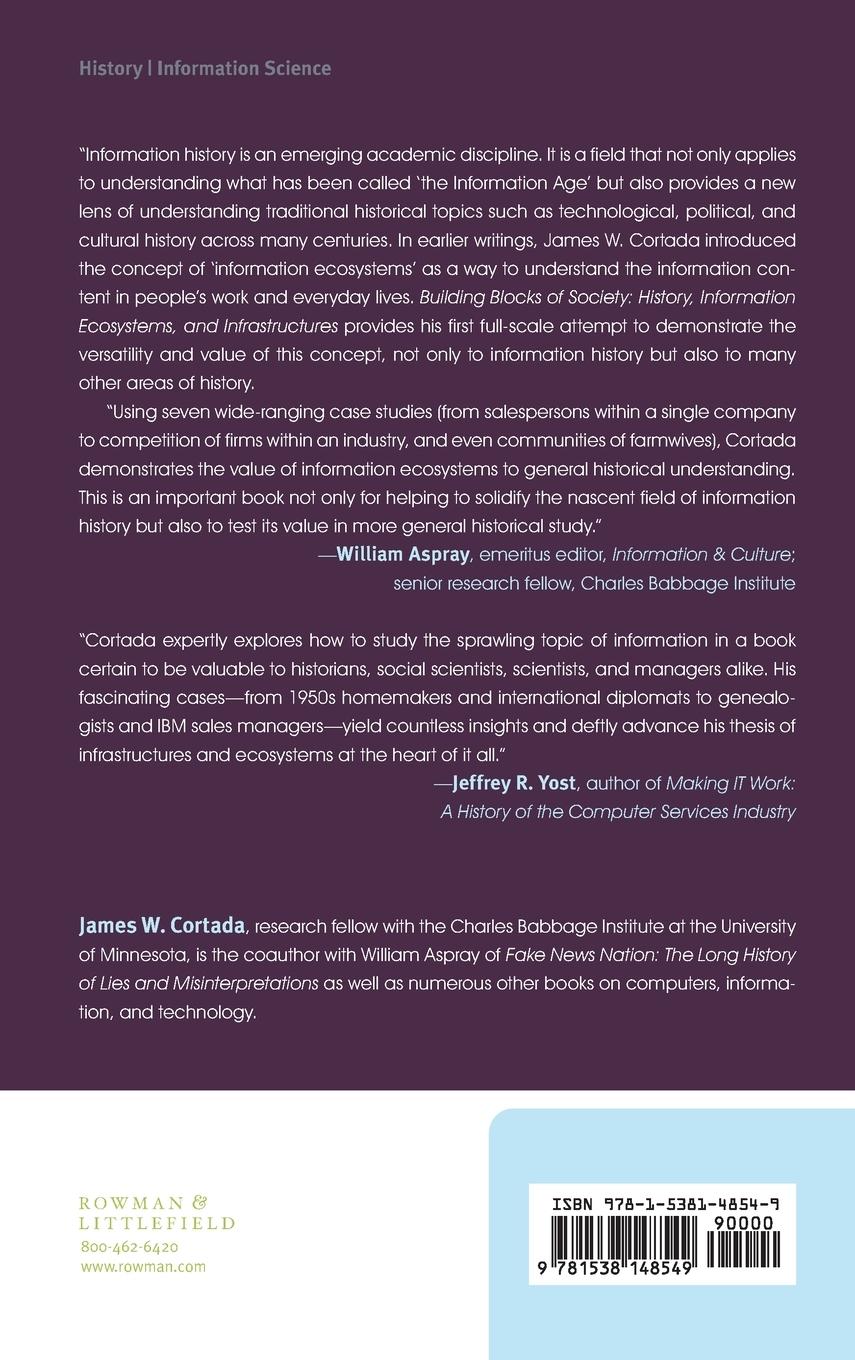 Rückseitencover Building Blocks of Society