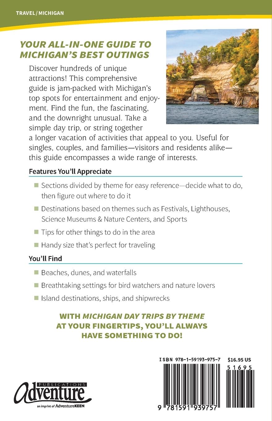 Rückseitencover Michigan Day Trips by Theme
