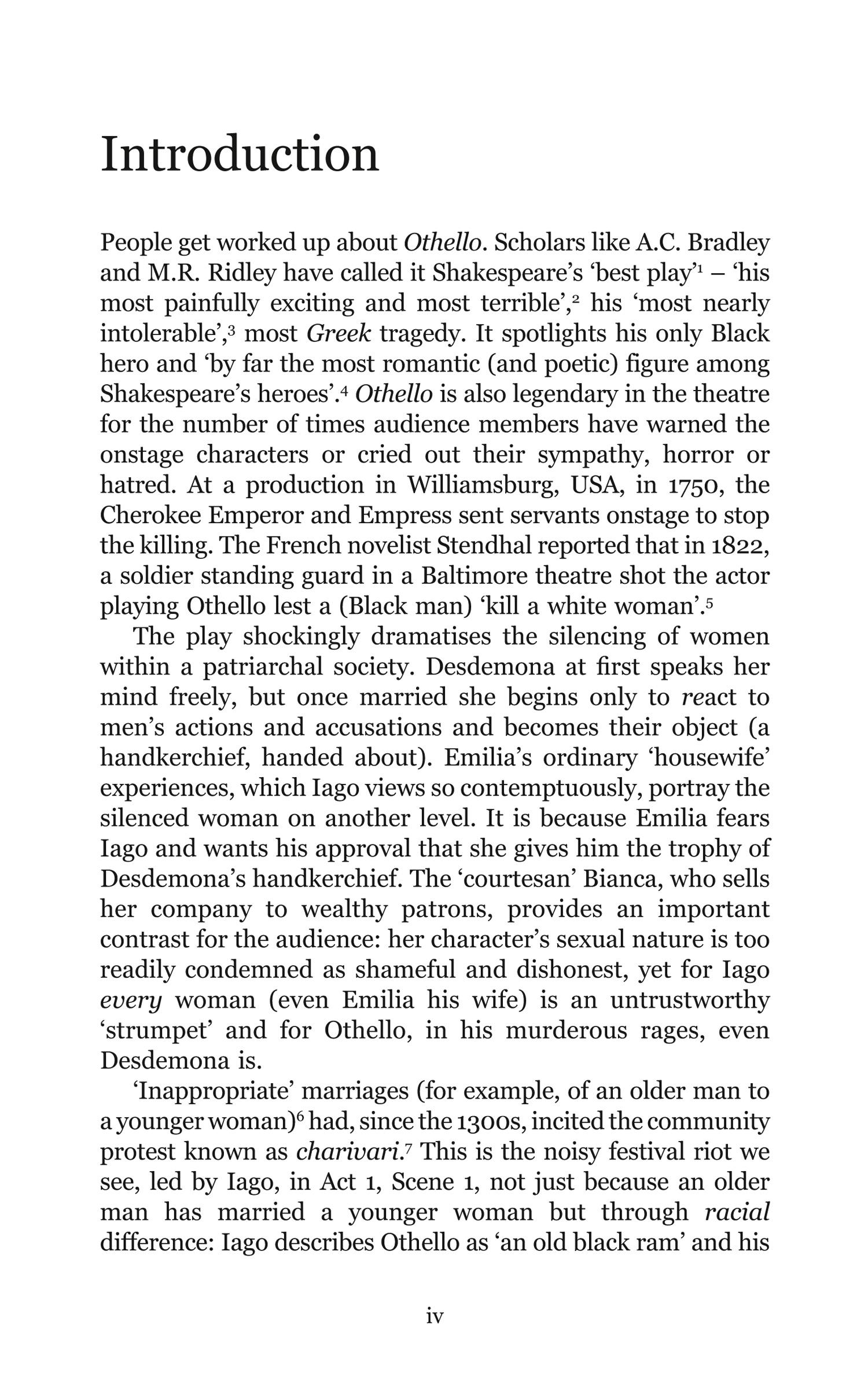 Beispielinhalt (Bild) Othello