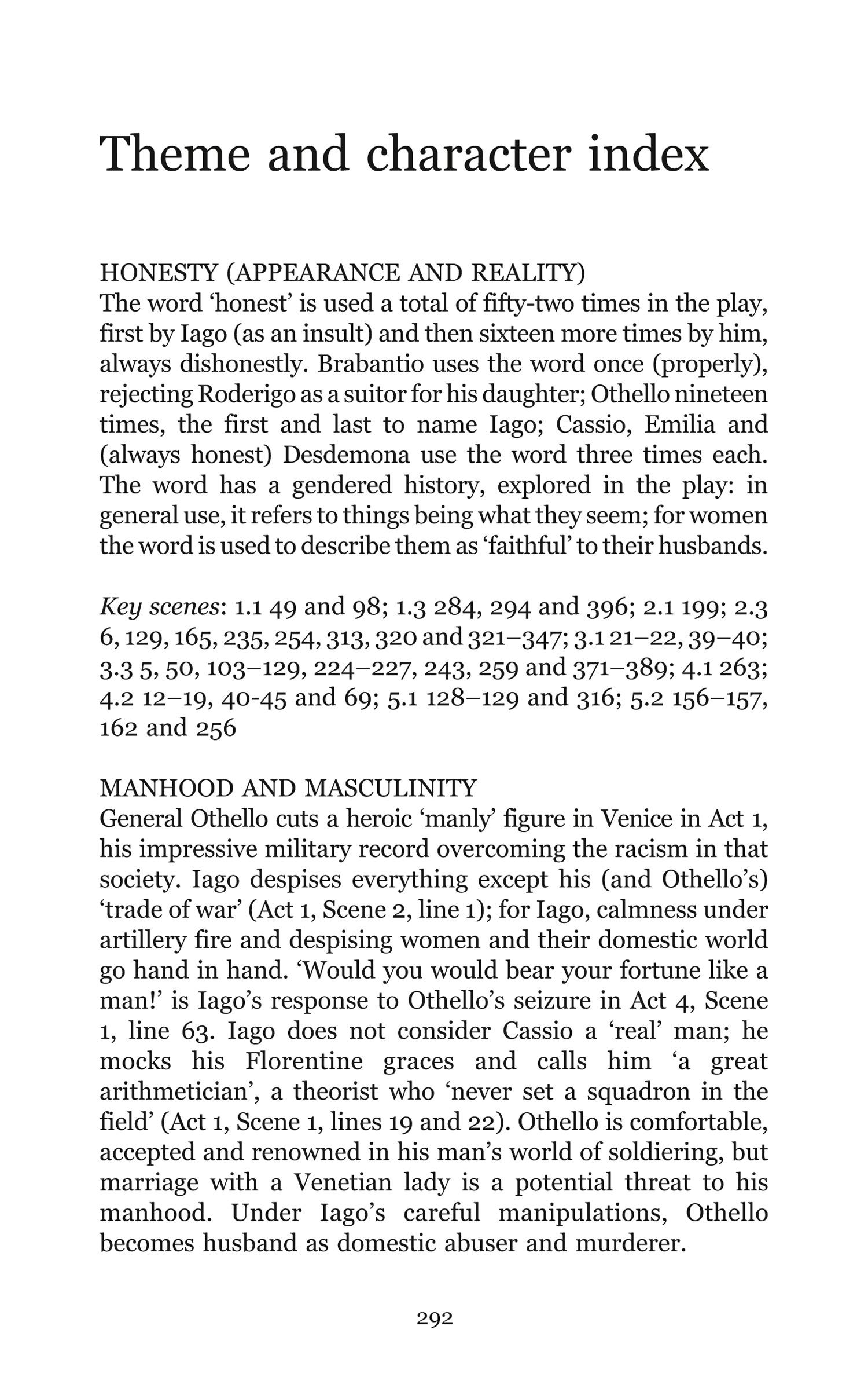 Beispielinhalt (Bild) Othello