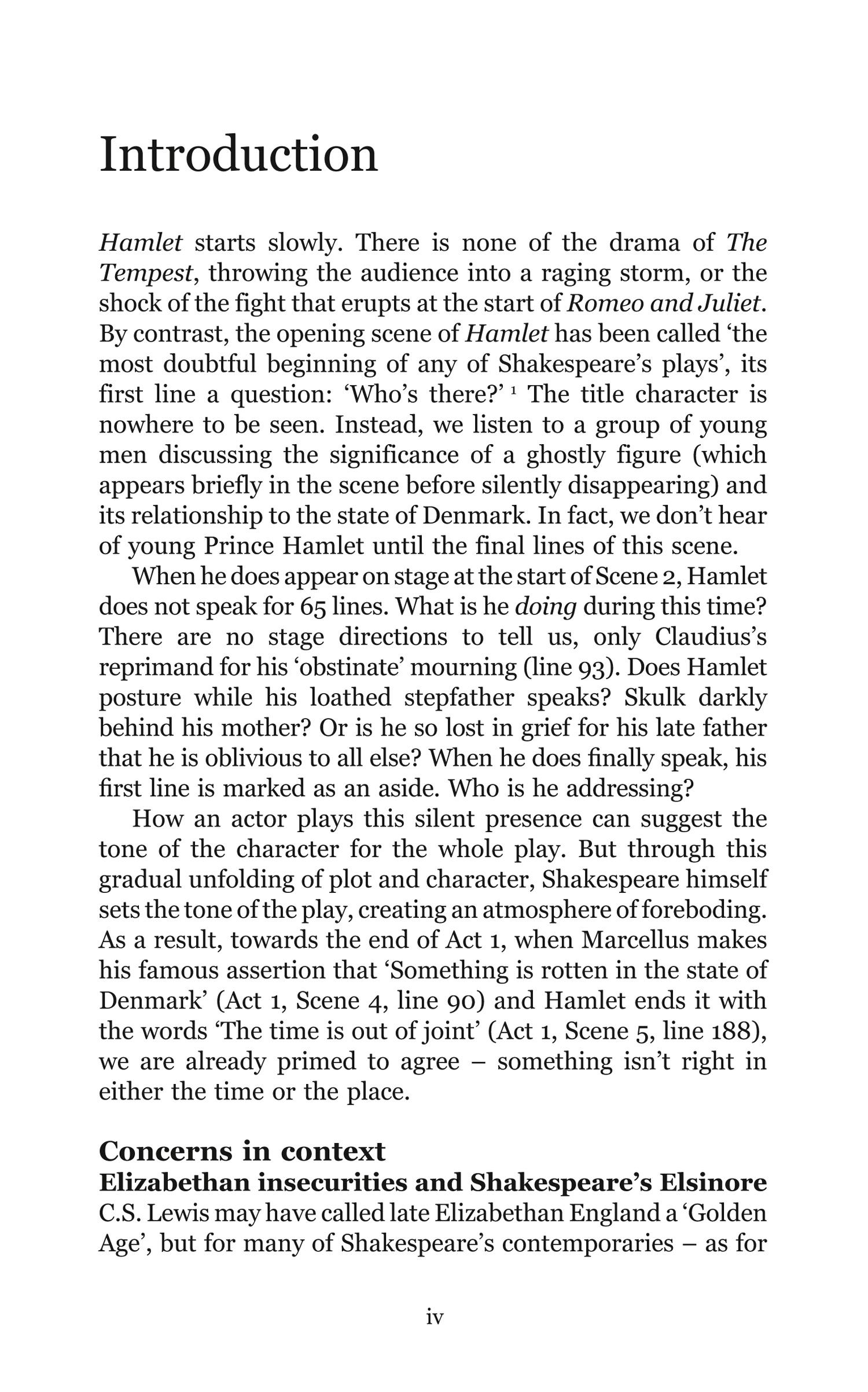 Beispielinhalt (Bild) Hamlet