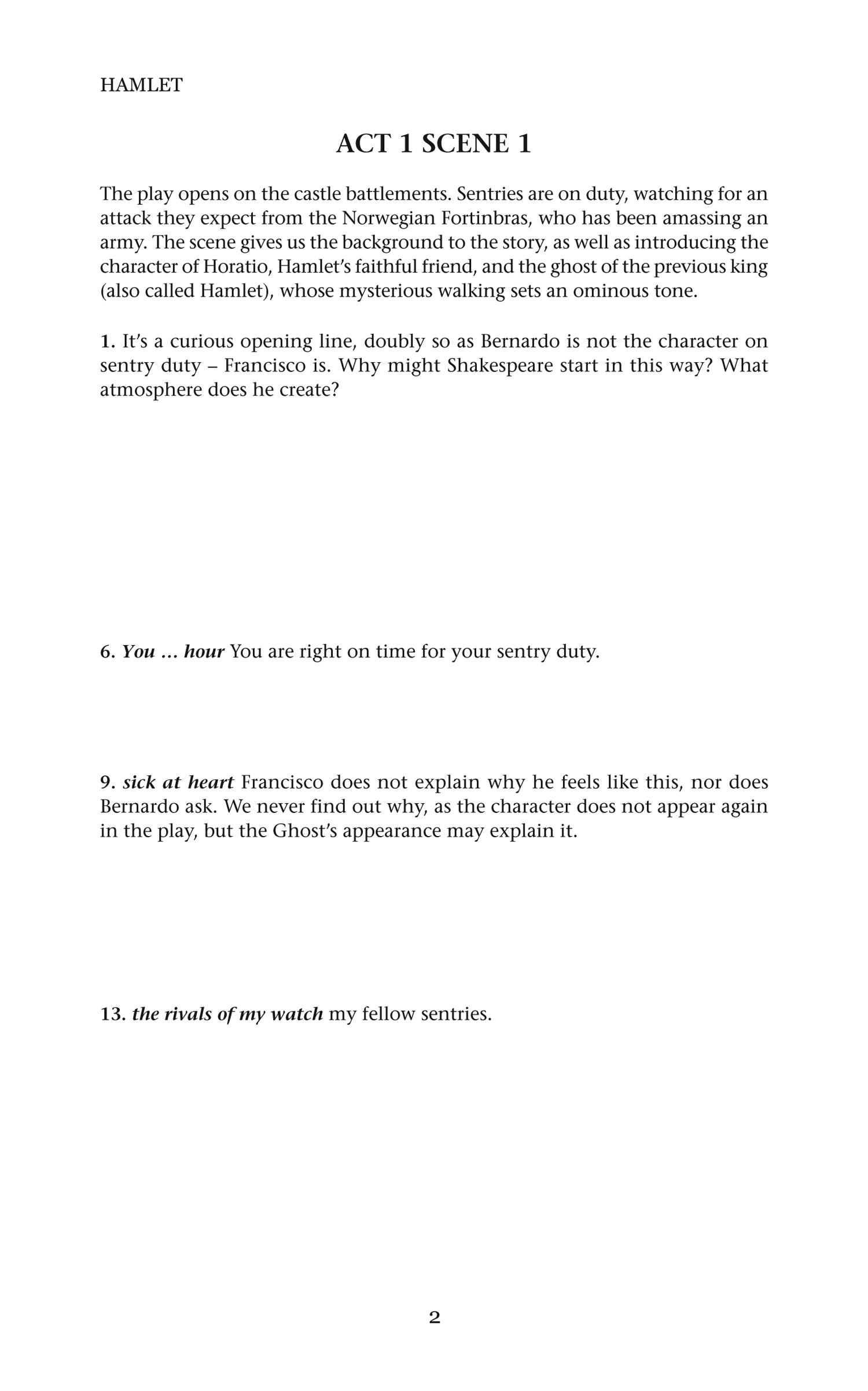 Beispielinhalt (Bild) Hamlet