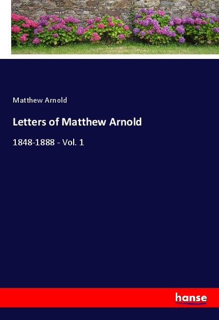 Vorderes Coverbild Letters of Matthew Arnold