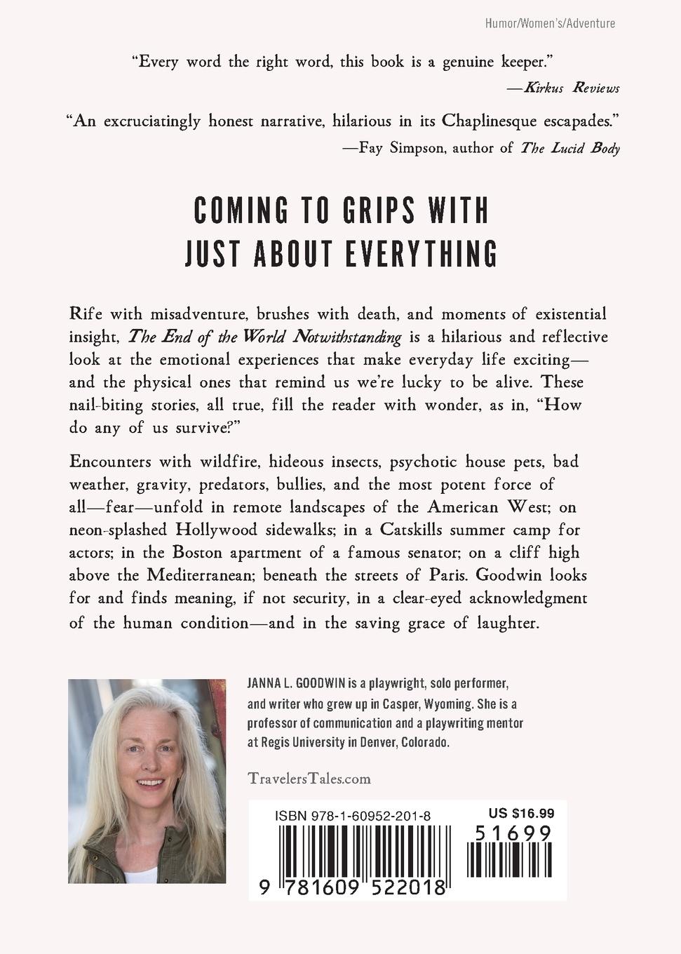 Rückseitencover The End of the World Notwithstanding