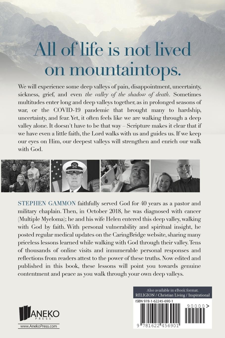 Rückseitencover Walking with God through Deep Valleys